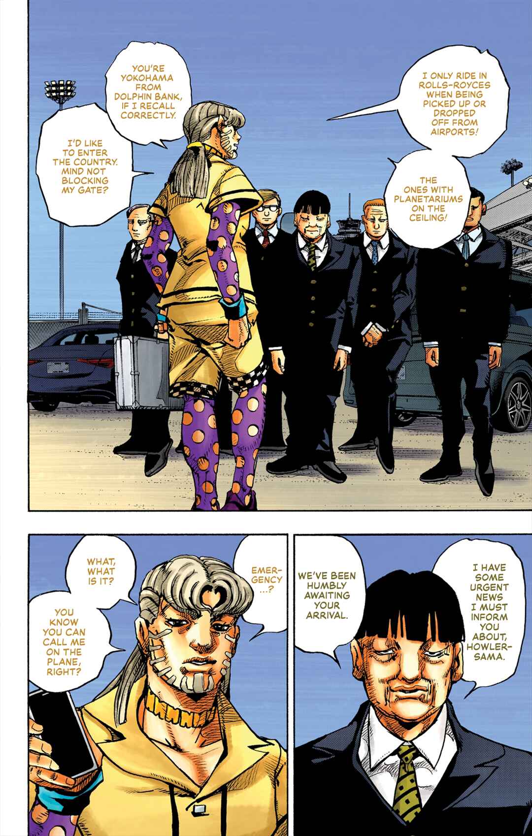 Page 12 Chapter 17 JoJos Bizarre Adventure, Part 9: The JOJOLands (Official Colored)