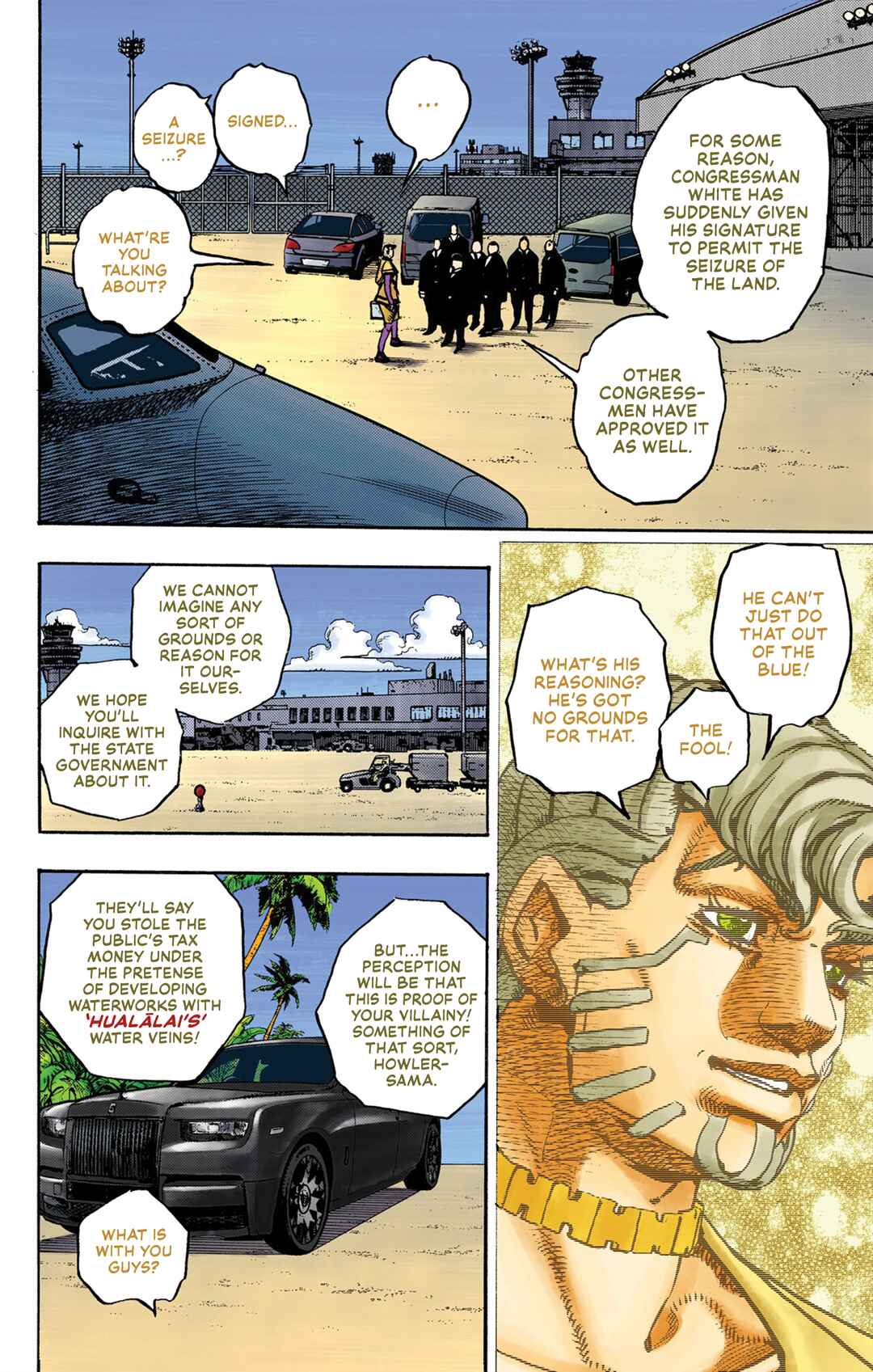 Page 14 Chapter 17 JoJos Bizarre Adventure, Part 9: The JOJOLands (Official Colored)