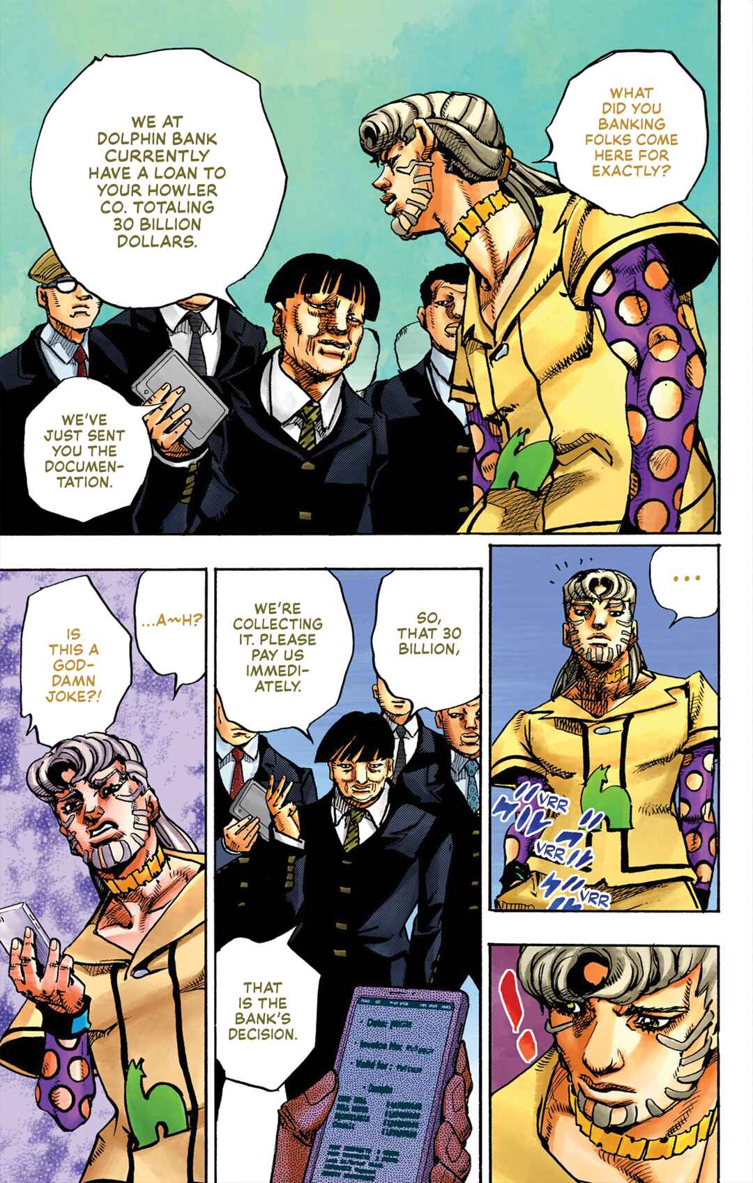Page 15 Chapter 17 JoJos Bizarre Adventure, Part 9: The JOJOLands (Official Colored)