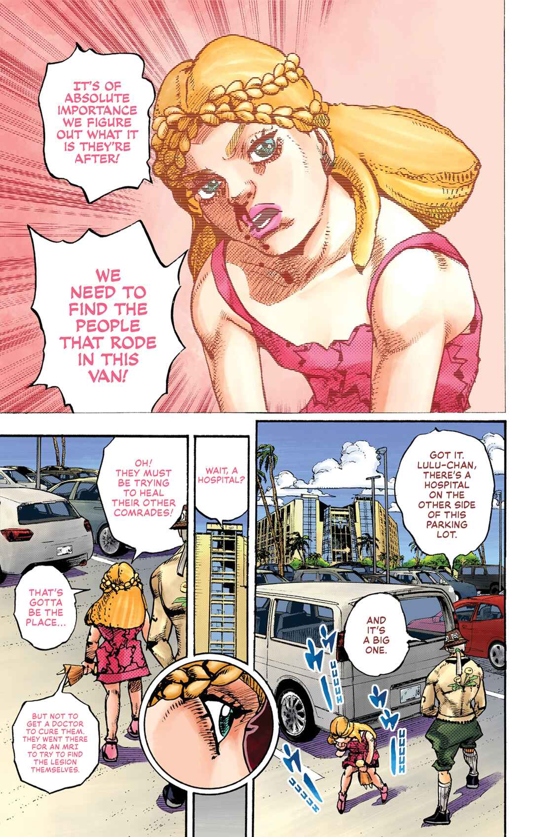 Page 27 Chapter 17 JoJos Bizarre Adventure, Part 9: The JOJOLands (Official Colored)