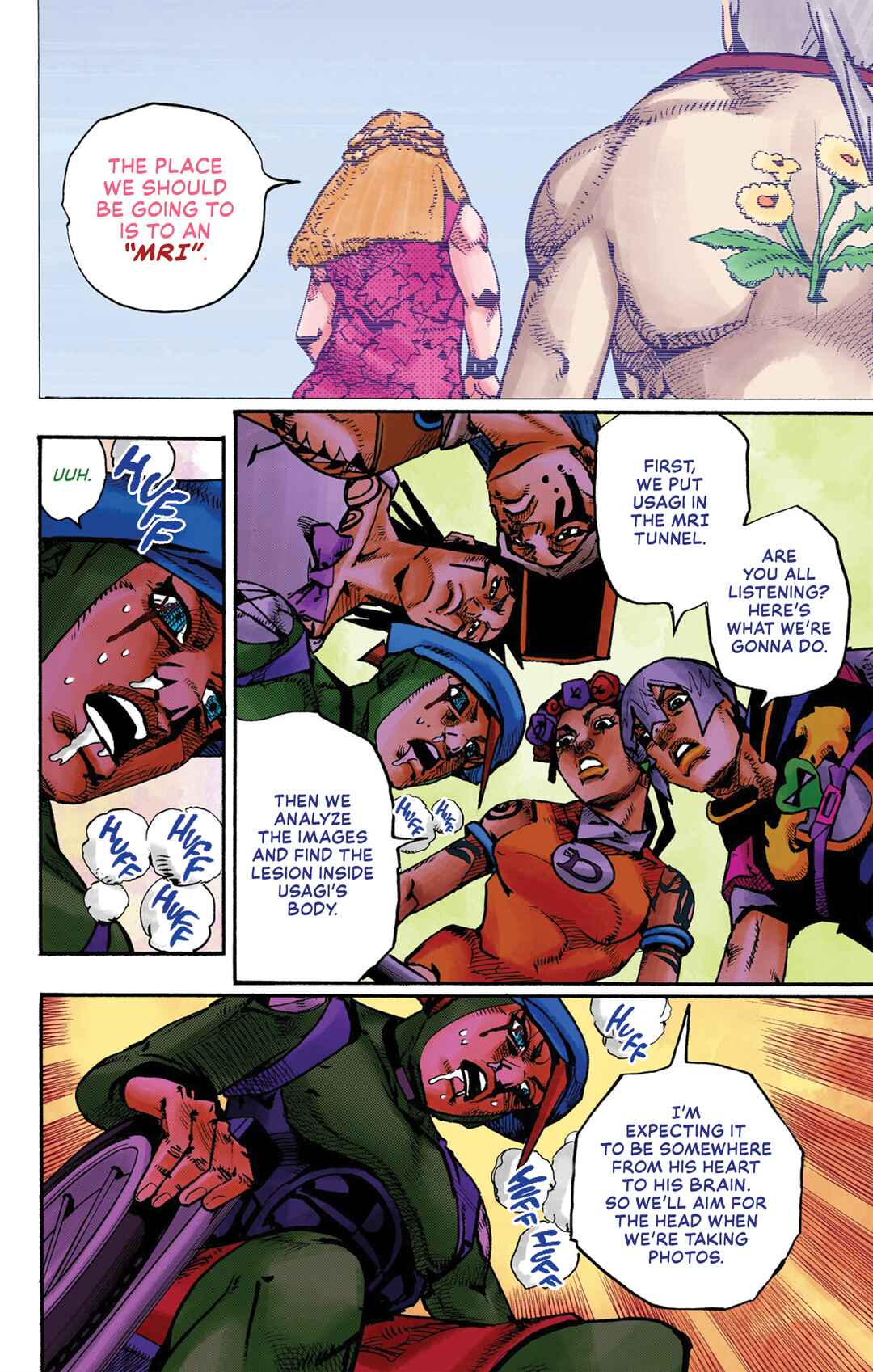 Page 28 Chapter 17 JoJos Bizarre Adventure, Part 9: The JOJOLands (Official Colored)