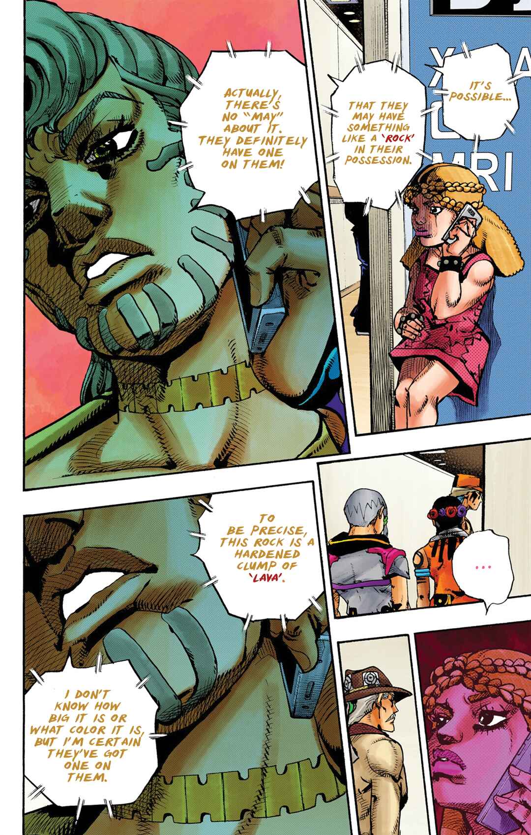 Page 38 Chapter 17 JoJos Bizarre Adventure, Part 9: The JOJOLands (Official Colored)