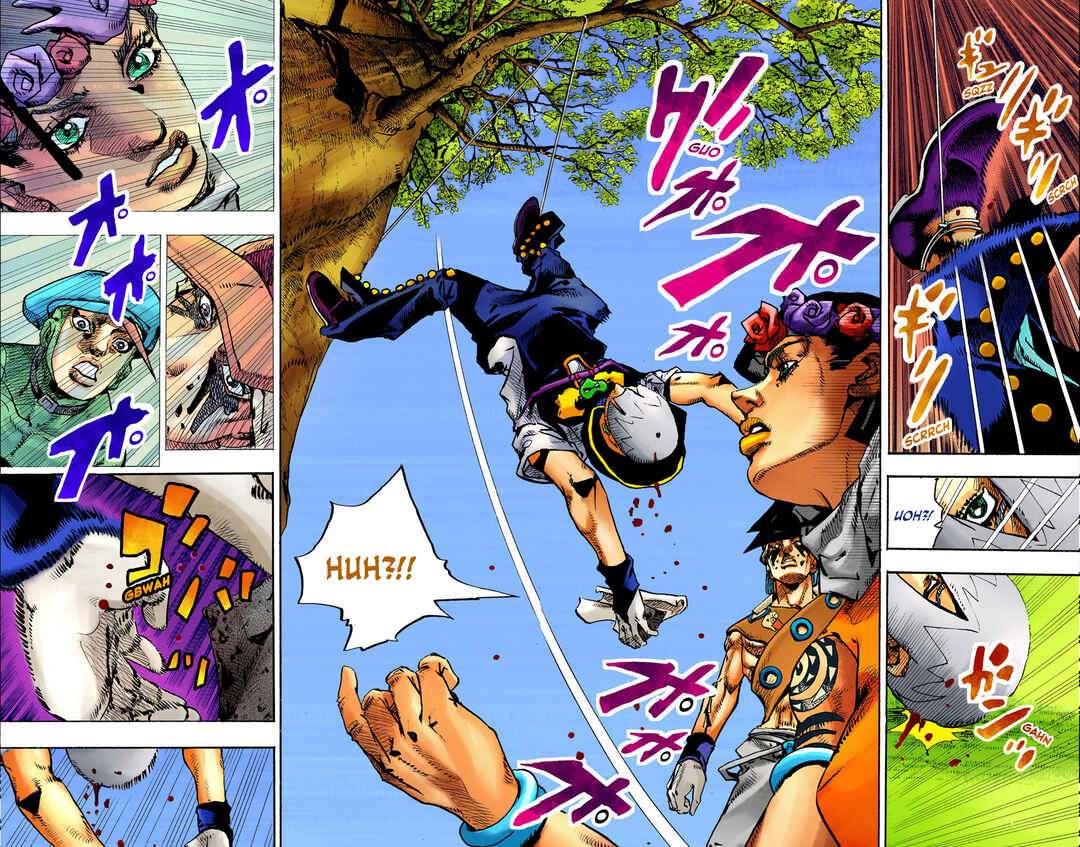 Page 12 Chapter 6 JoJos Bizarre Adventure, Part 9: The JOJOLands (Official Colored)