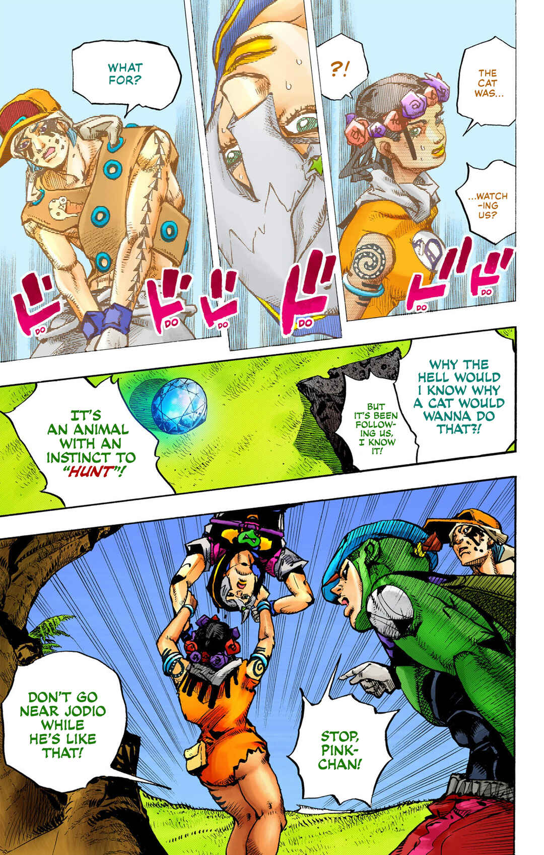 Page 17 Chapter 6 JoJos Bizarre Adventure, Part 9: The JOJOLands (Official Colored)