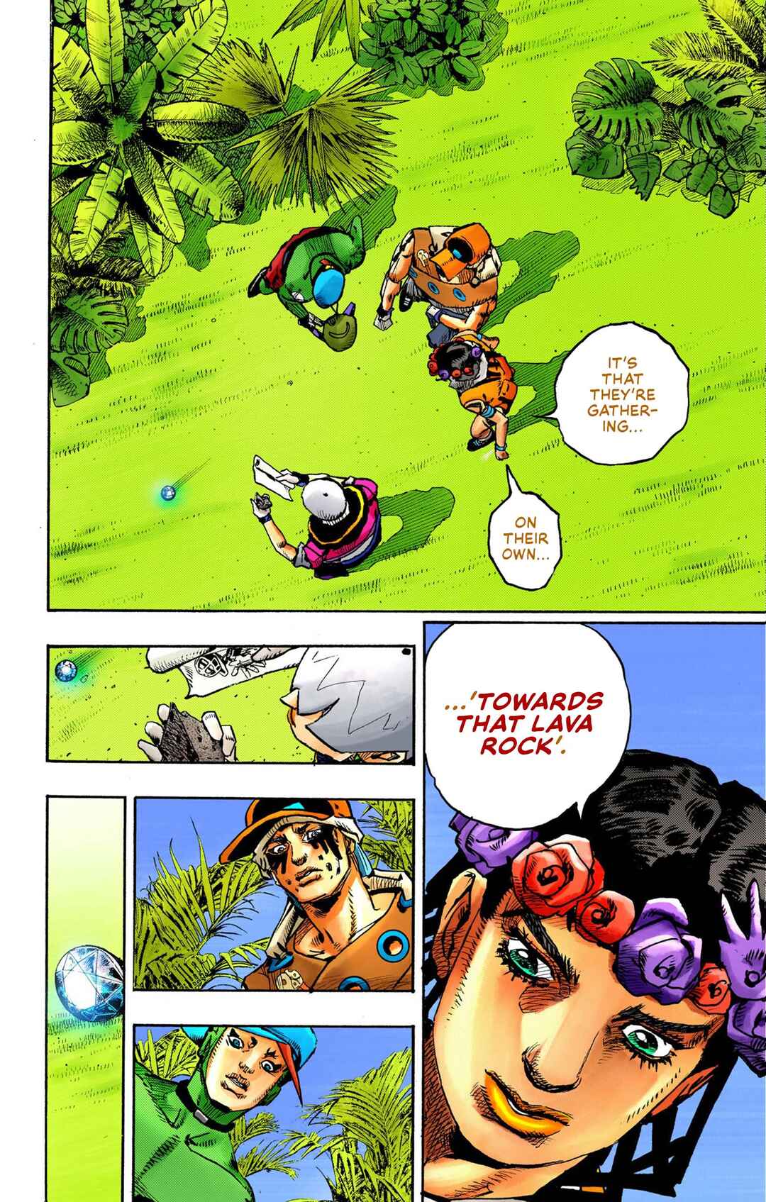 Page 8 Chapter 6 JoJos Bizarre Adventure, Part 9: The JOJOLands (Official Colored)
