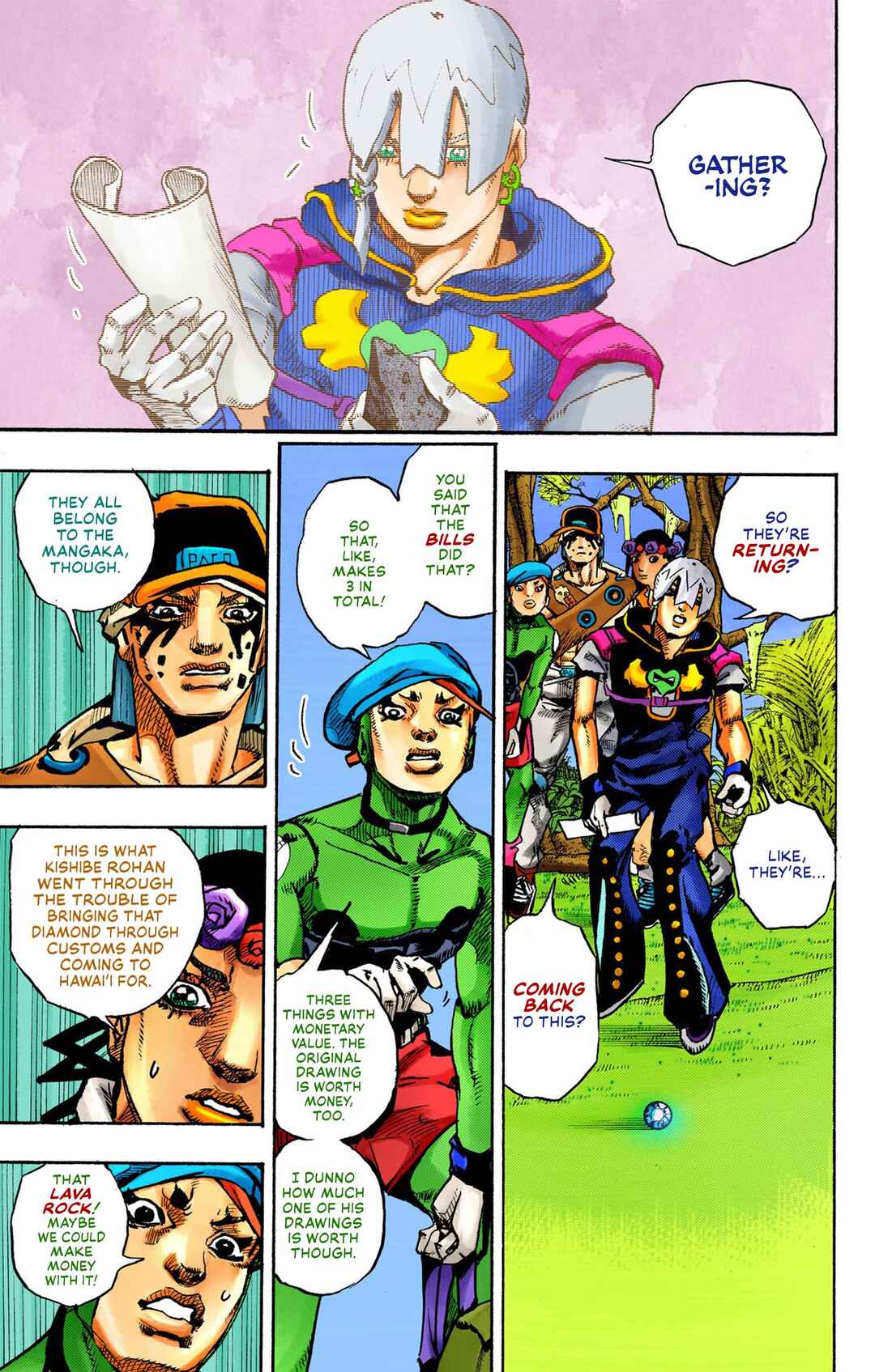 Page 9 Chapter 6 JoJos Bizarre Adventure, Part 9: The JOJOLands (Official Colored)