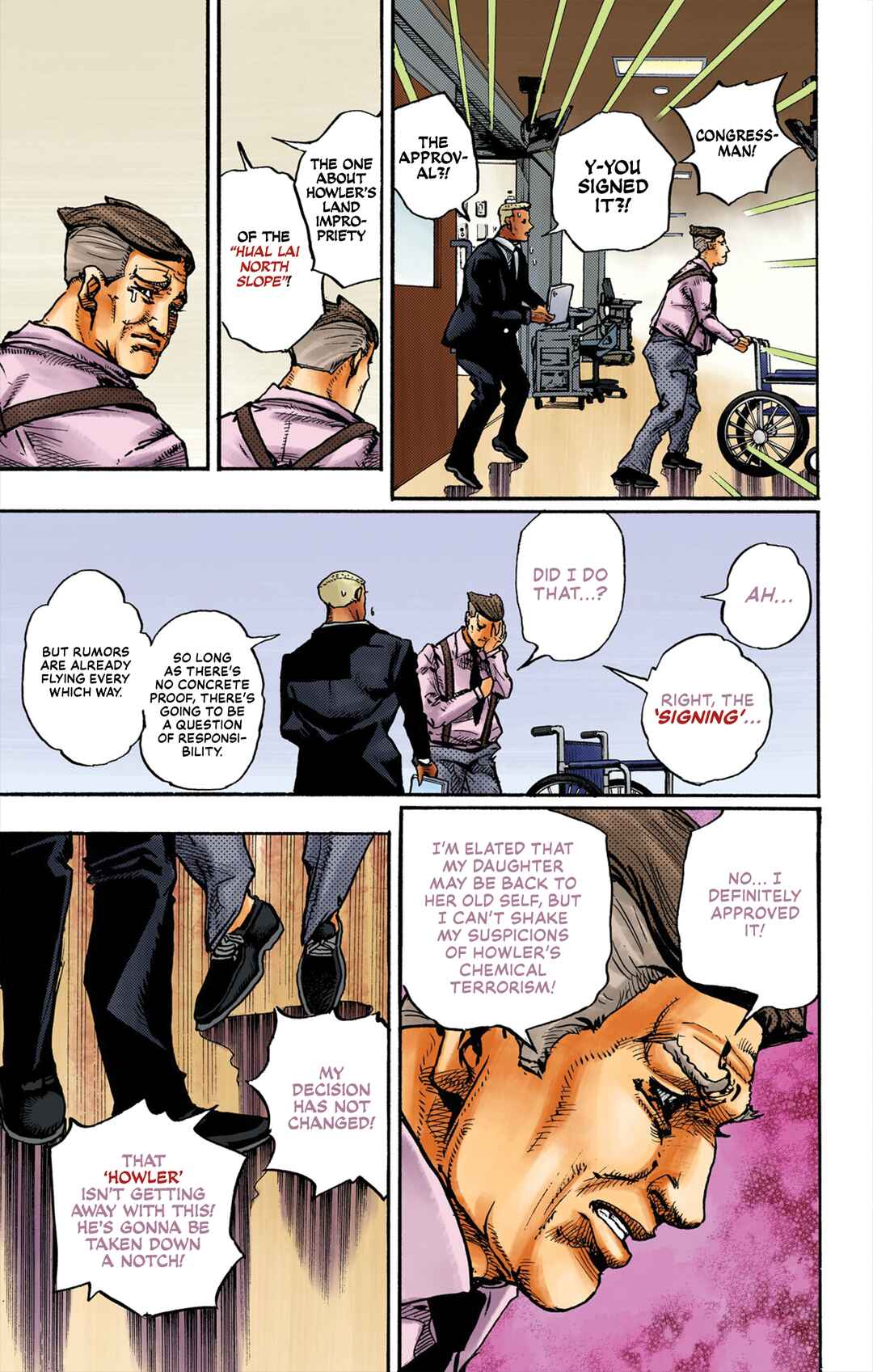 Page 32 Chapter 20 JoJos Bizarre Adventure, Part 9: The JOJOLands (Official Colored)
