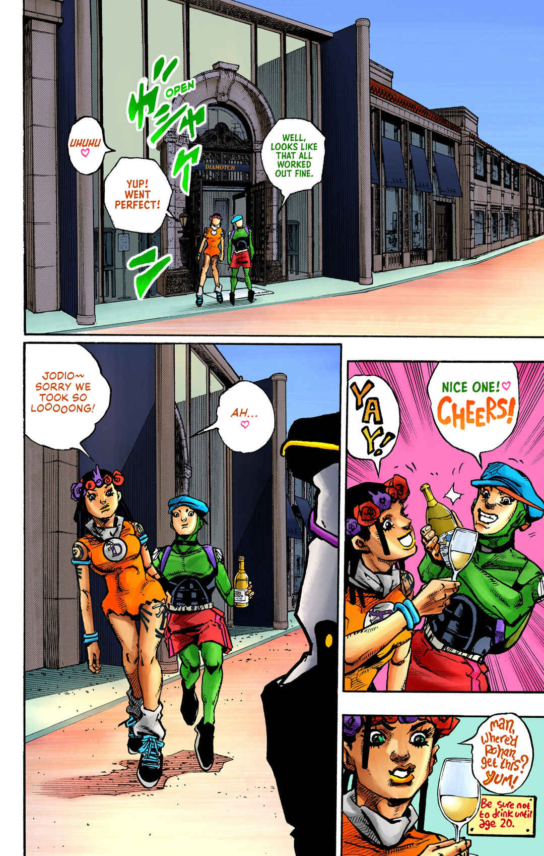 Page 18 Chapter 10 JoJos Bizarre Adventure, Part 9: The JOJOLands (Official Colored)