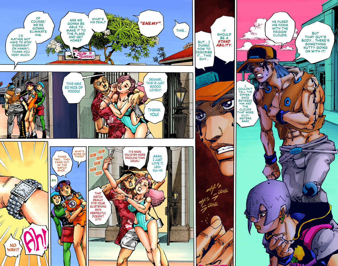 Page 21 Chapter 10 JoJos Bizarre Adventure, Part 9: The JOJOLands (Official Colored)