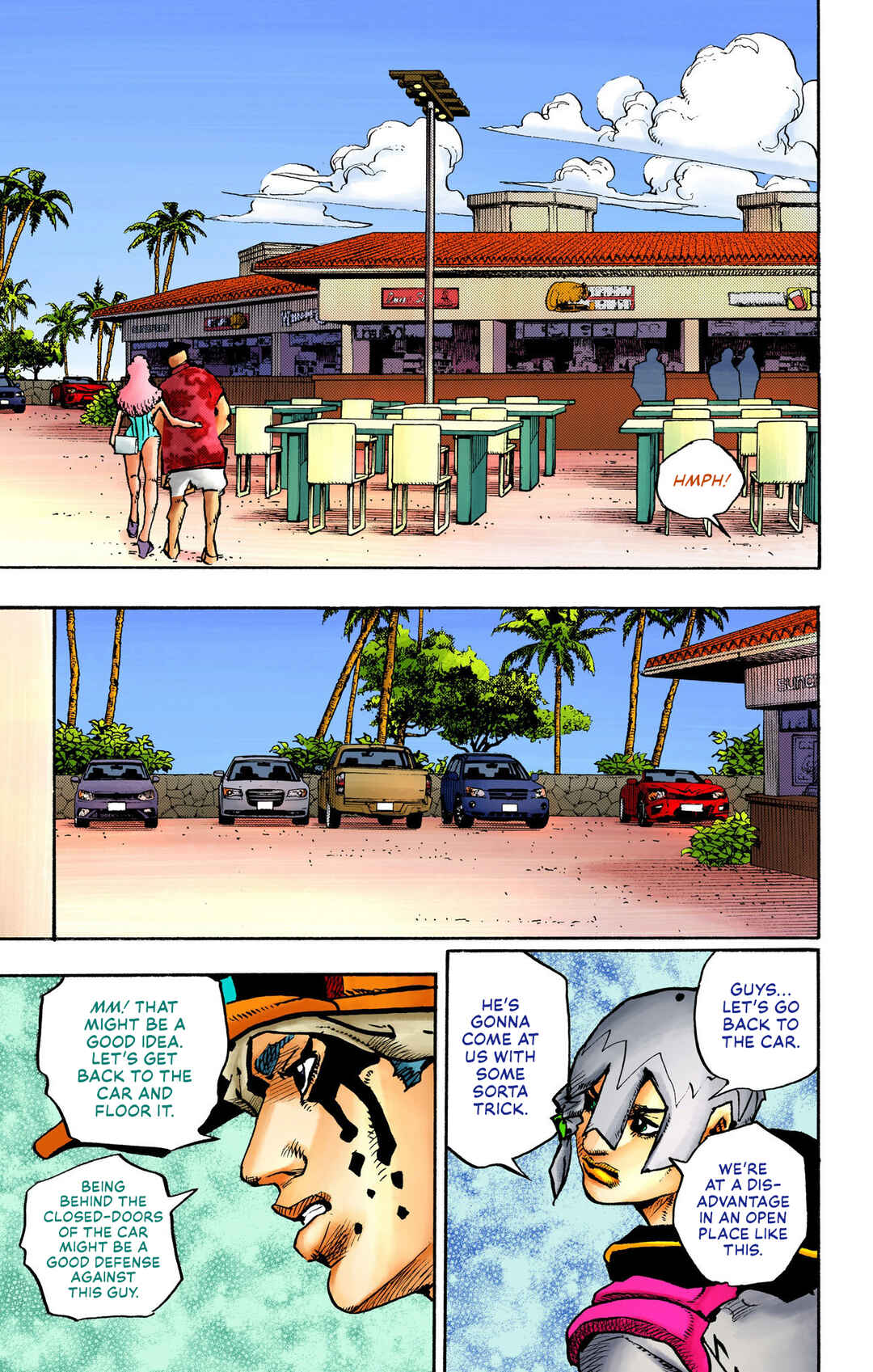 Page 23 Chapter 10 JoJos Bizarre Adventure, Part 9: The JOJOLands (Official Colored)