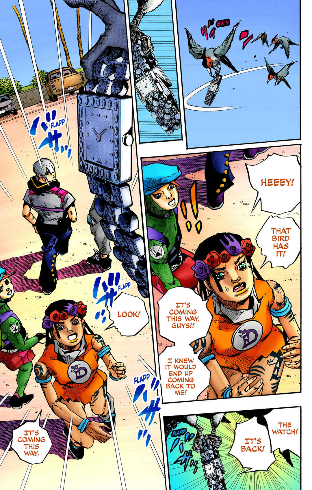 Page 29 Chapter 10 JoJos Bizarre Adventure, Part 9: The JOJOLands (Official Colored)