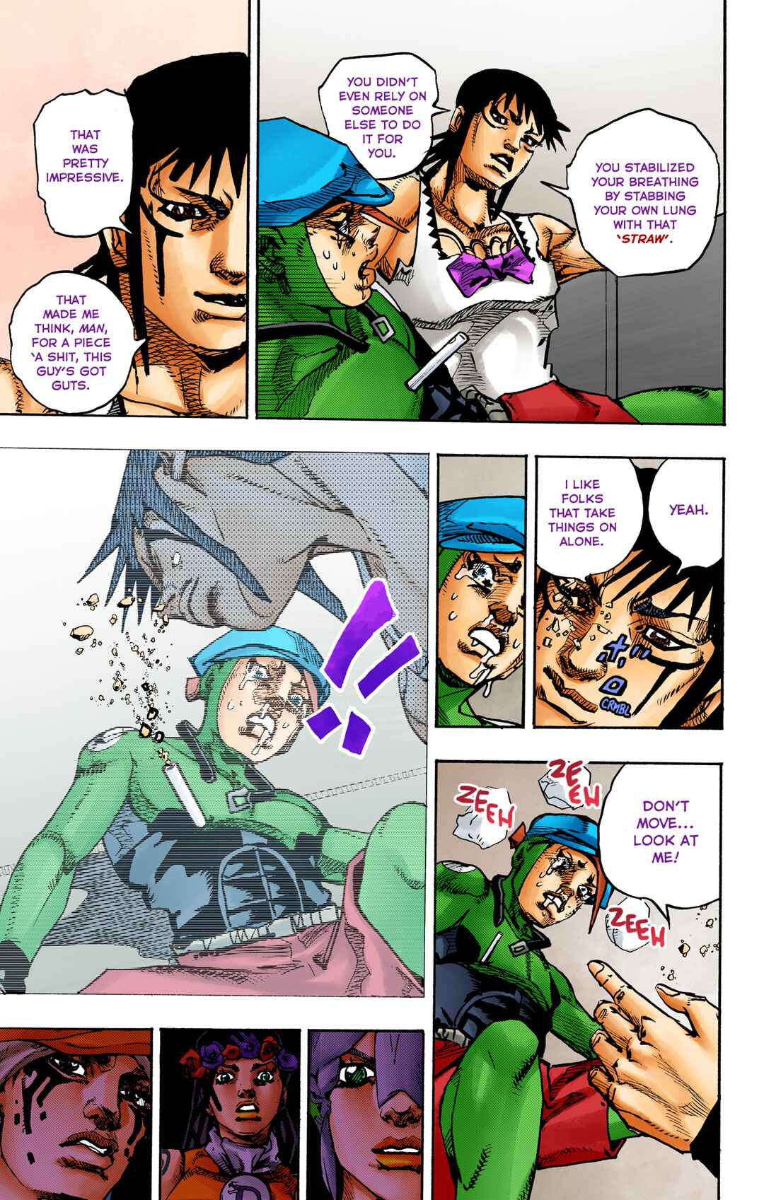 Page 22 Chapter 15 JoJos Bizarre Adventure, Part 9: The JOJOLands (Official Colored)
