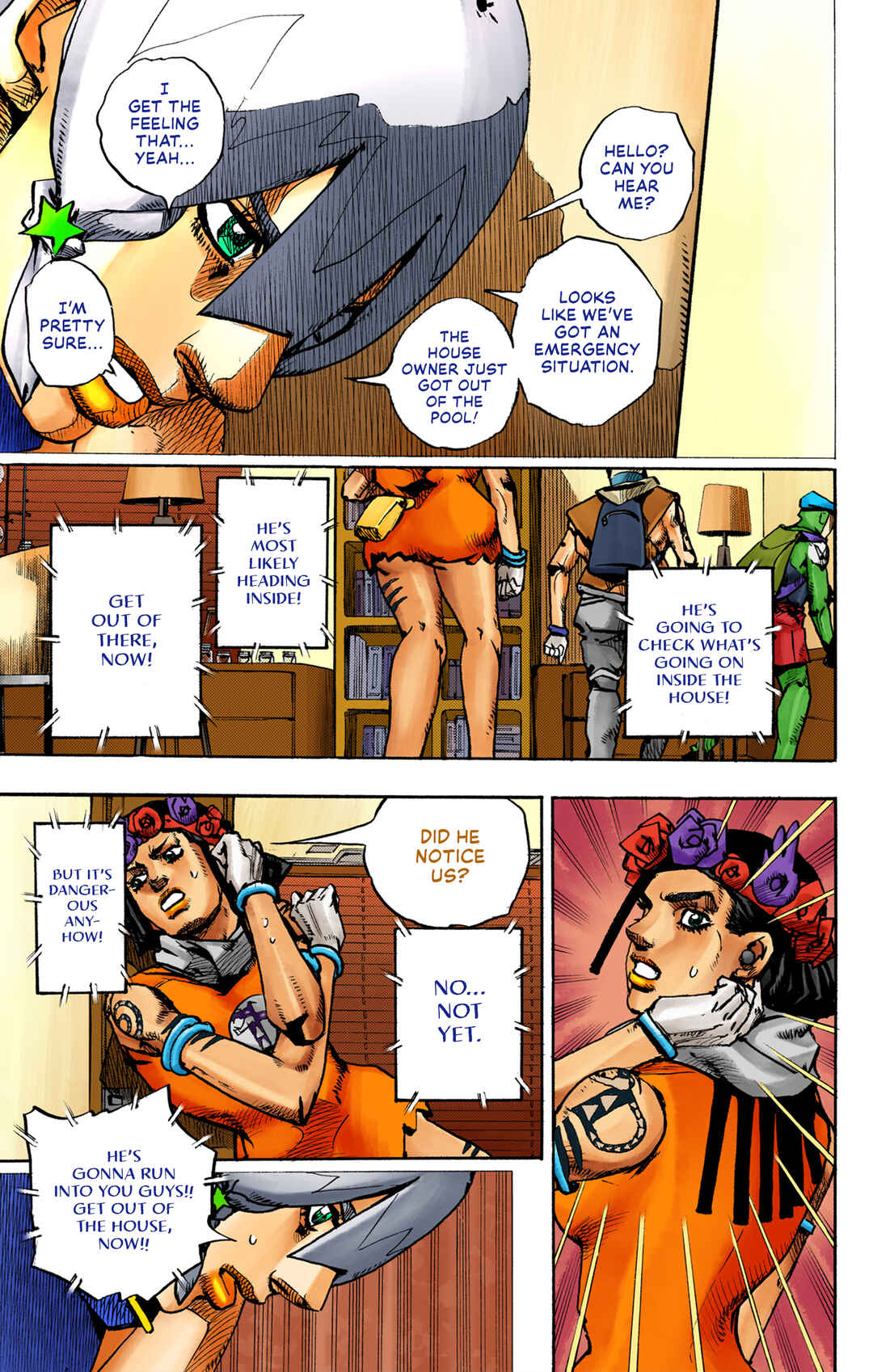 Page 16 Chapter 3 JoJos Bizarre Adventure, Part 9: The JOJOLands (Official Colored)
