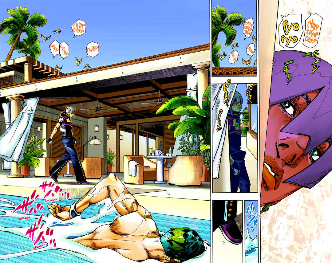 Page 2 Chapter 3 JoJos Bizarre Adventure, Part 9: The JOJOLands (Official Colored)