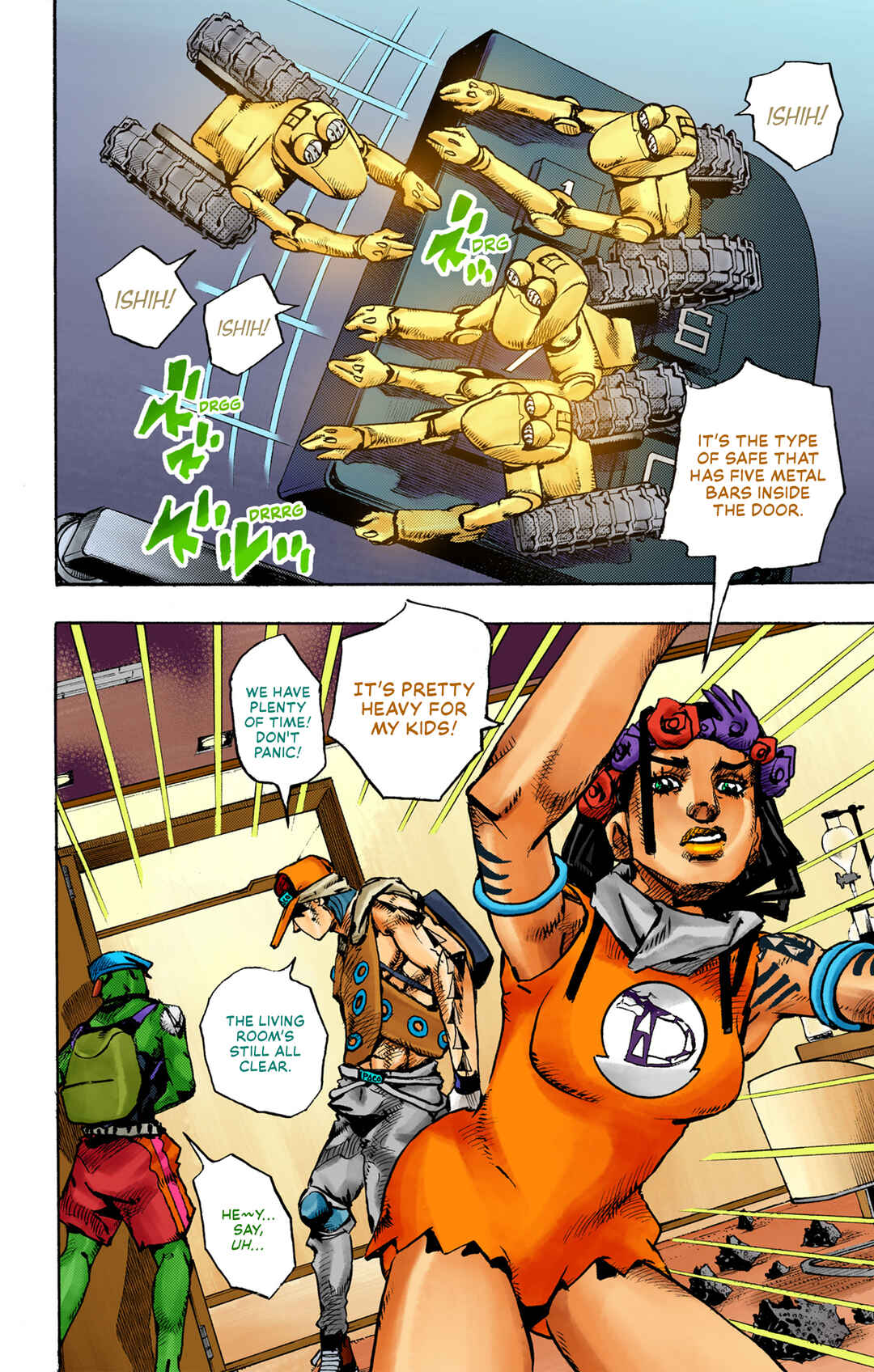 Page 24 Chapter 3 JoJos Bizarre Adventure, Part 9: The JOJOLands (Official Colored)