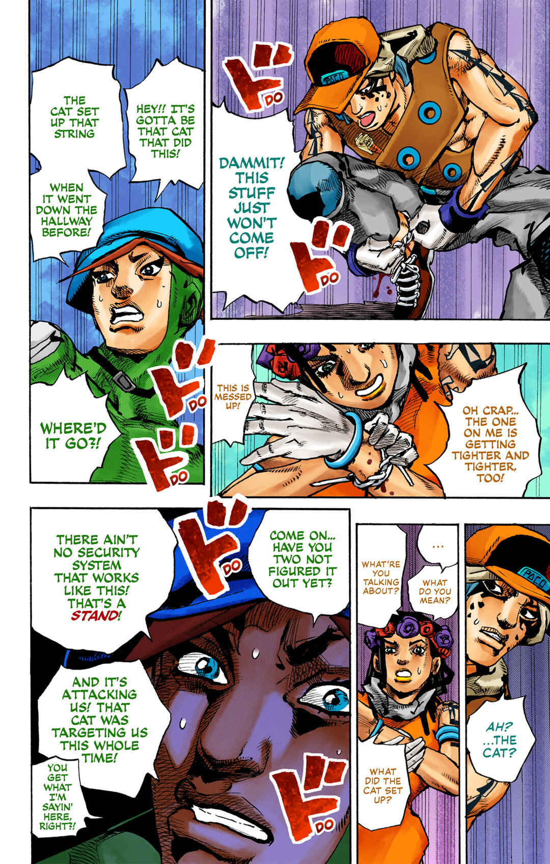 Page 38 Chapter 3 JoJos Bizarre Adventure, Part 9: The JOJOLands (Official Colored)