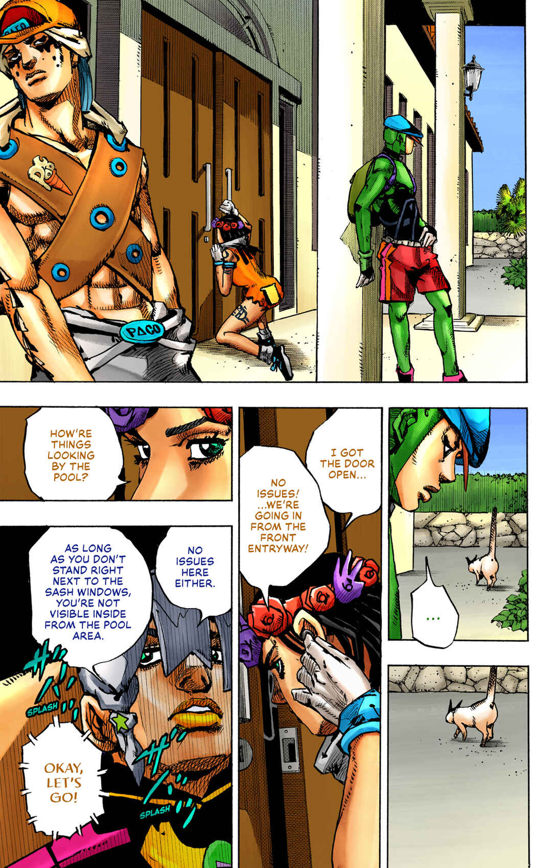 Page 6 Chapter 3 JoJos Bizarre Adventure, Part 9: The JOJOLands (Official Colored)
