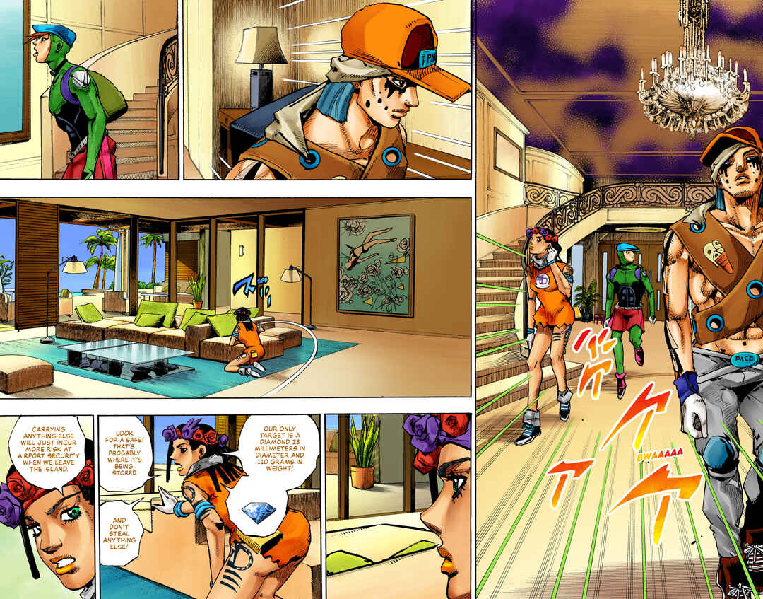 Page 7 Chapter 3 JoJos Bizarre Adventure, Part 9: The JOJOLands (Official Colored)