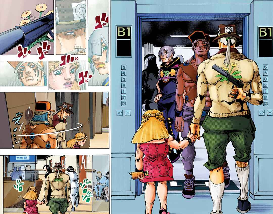 Page 25 Chapter 18 JoJos Bizarre Adventure, Part 9: The JOJOLands (Official Colored)