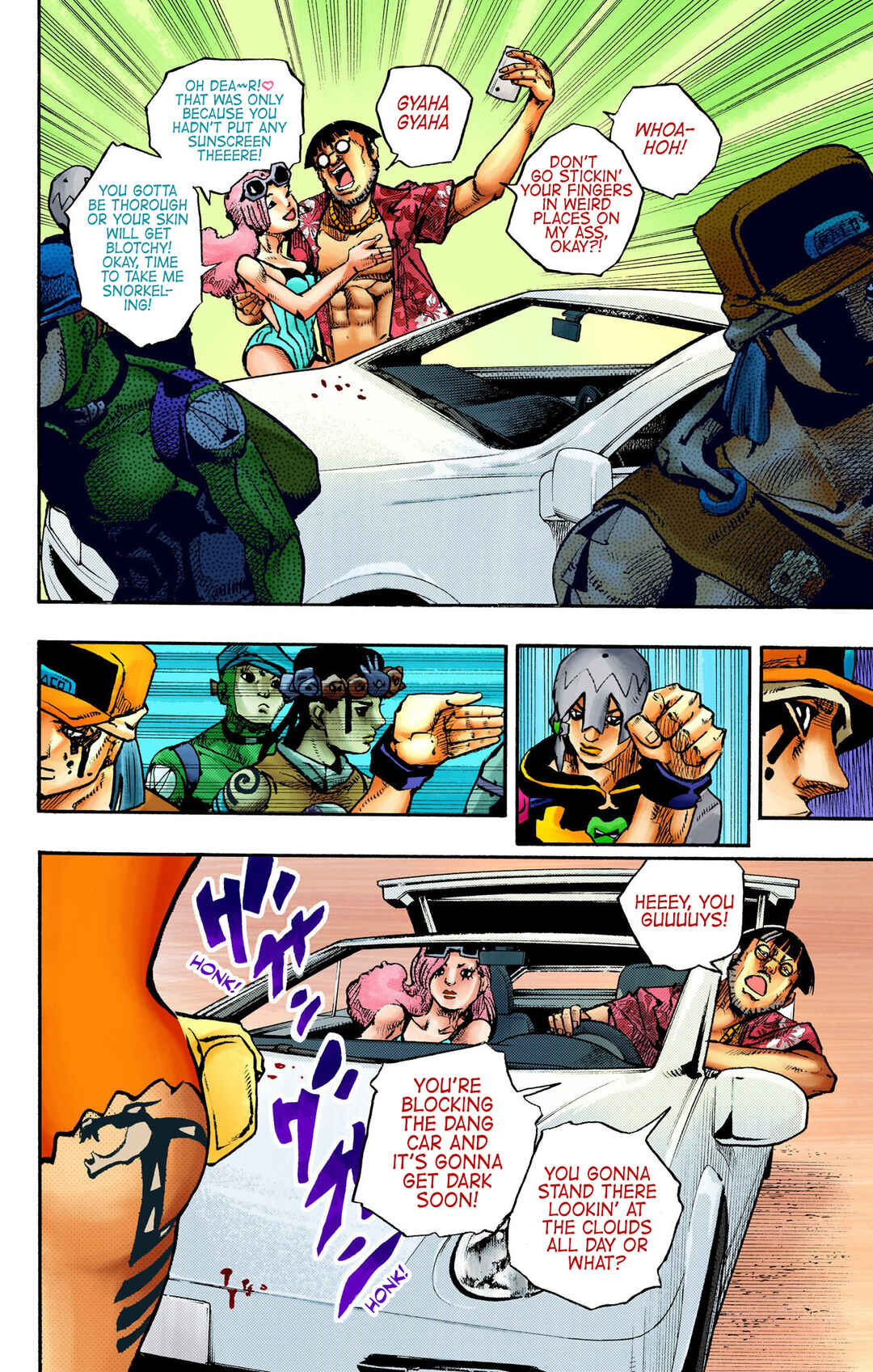 Page 10 Chapter 11 JoJos Bizarre Adventure, Part 9: The JOJOLands (Official Colored)