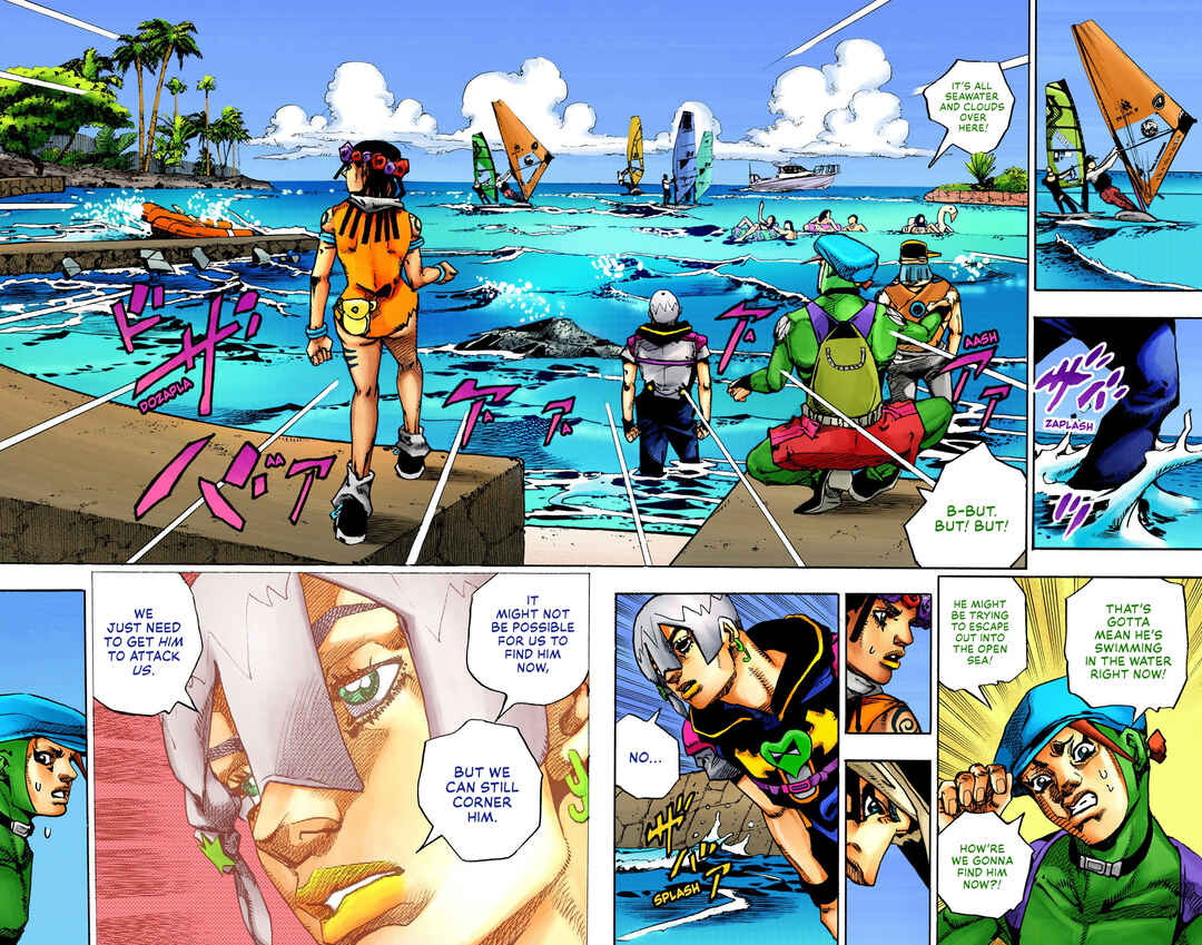 Page 22 Chapter 11 JoJos Bizarre Adventure, Part 9: The JOJOLands (Official Colored)