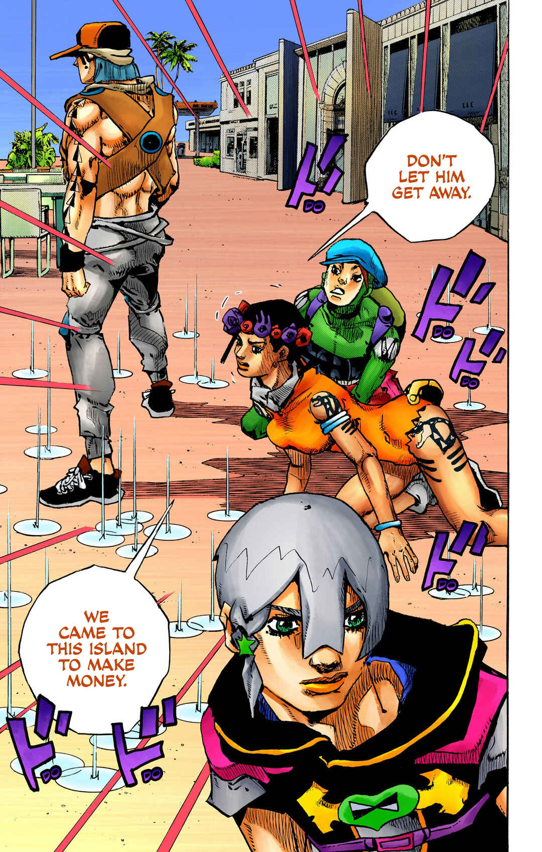 Page 5 Chapter 11 JoJos Bizarre Adventure, Part 9: The JOJOLands (Official Colored)
