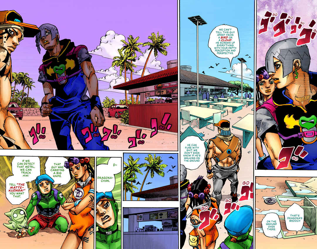 Page 6 Chapter 11 JoJos Bizarre Adventure, Part 9: The JOJOLands (Official Colored)