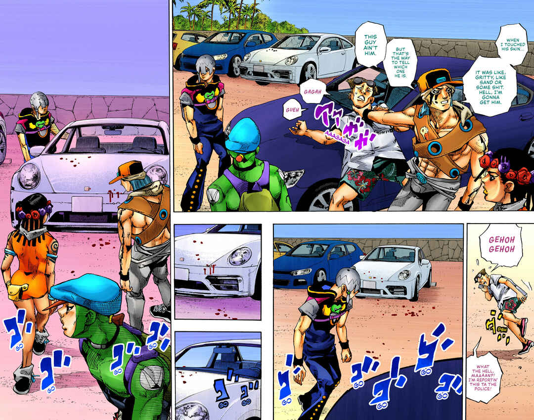 Page 9 Chapter 11 JoJos Bizarre Adventure, Part 9: The JOJOLands (Official Colored)