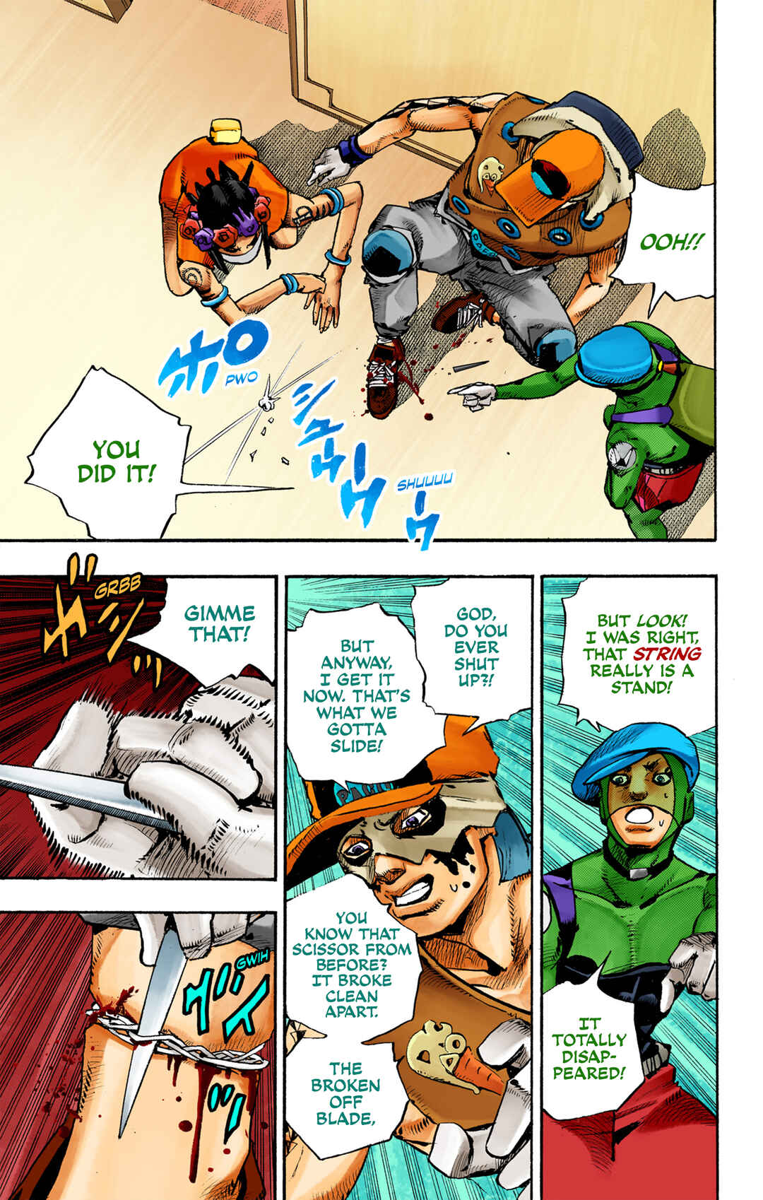 Page 13 Chapter 4 JoJos Bizarre Adventure, Part 9: The JOJOLands (Official Colored)
