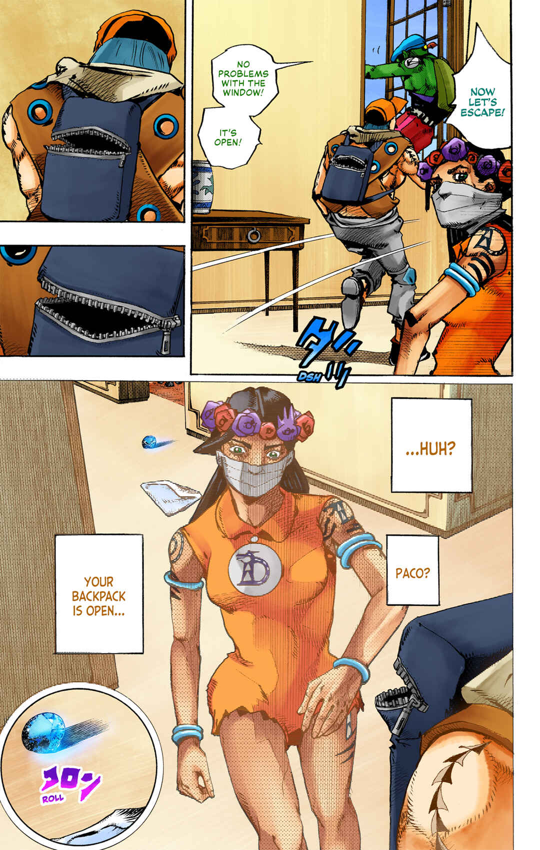 Page 17 Chapter 4 JoJos Bizarre Adventure, Part 9: The JOJOLands (Official Colored)