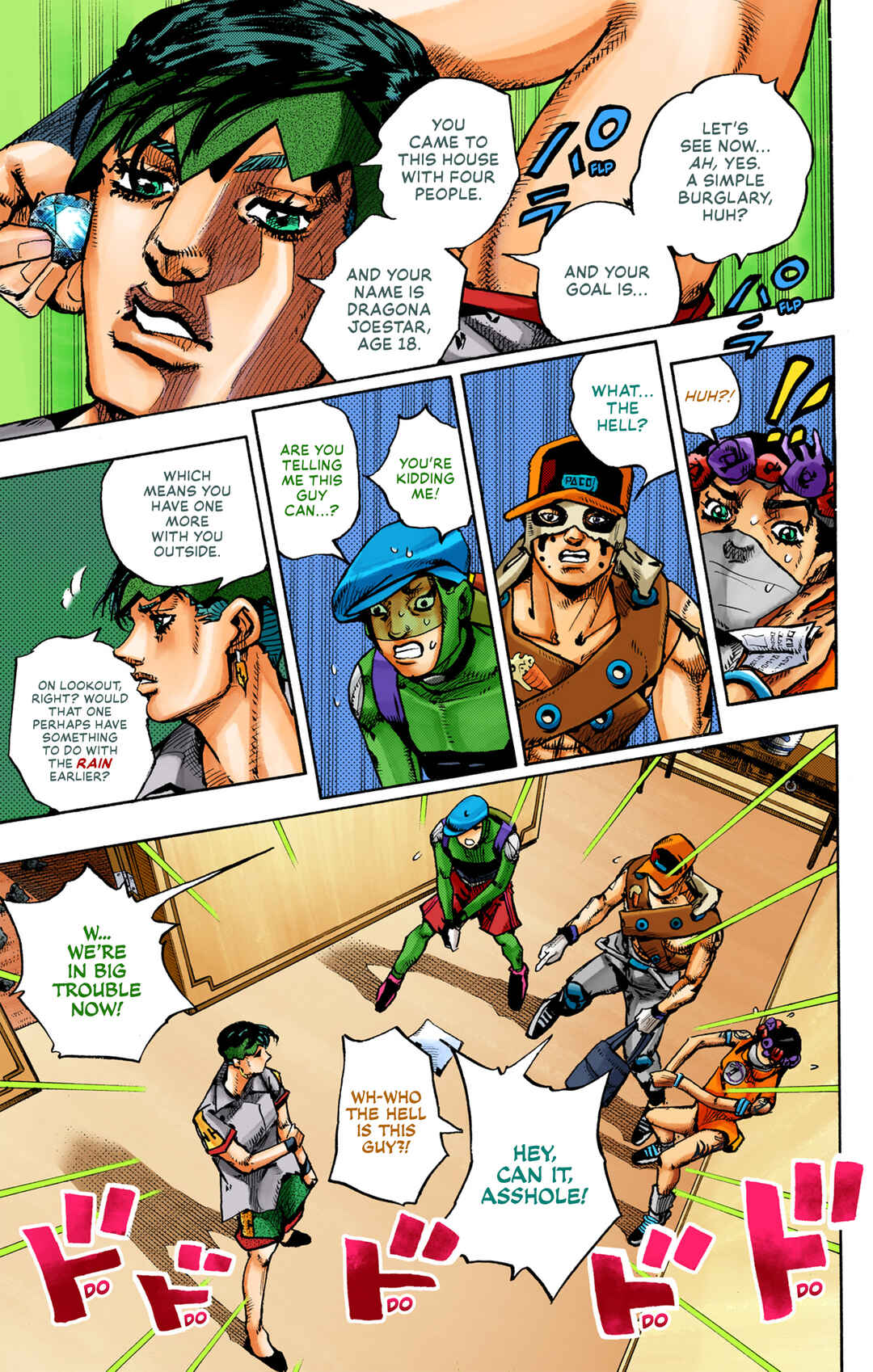 Page 25 Chapter 4 JoJos Bizarre Adventure, Part 9: The JOJOLands (Official Colored)