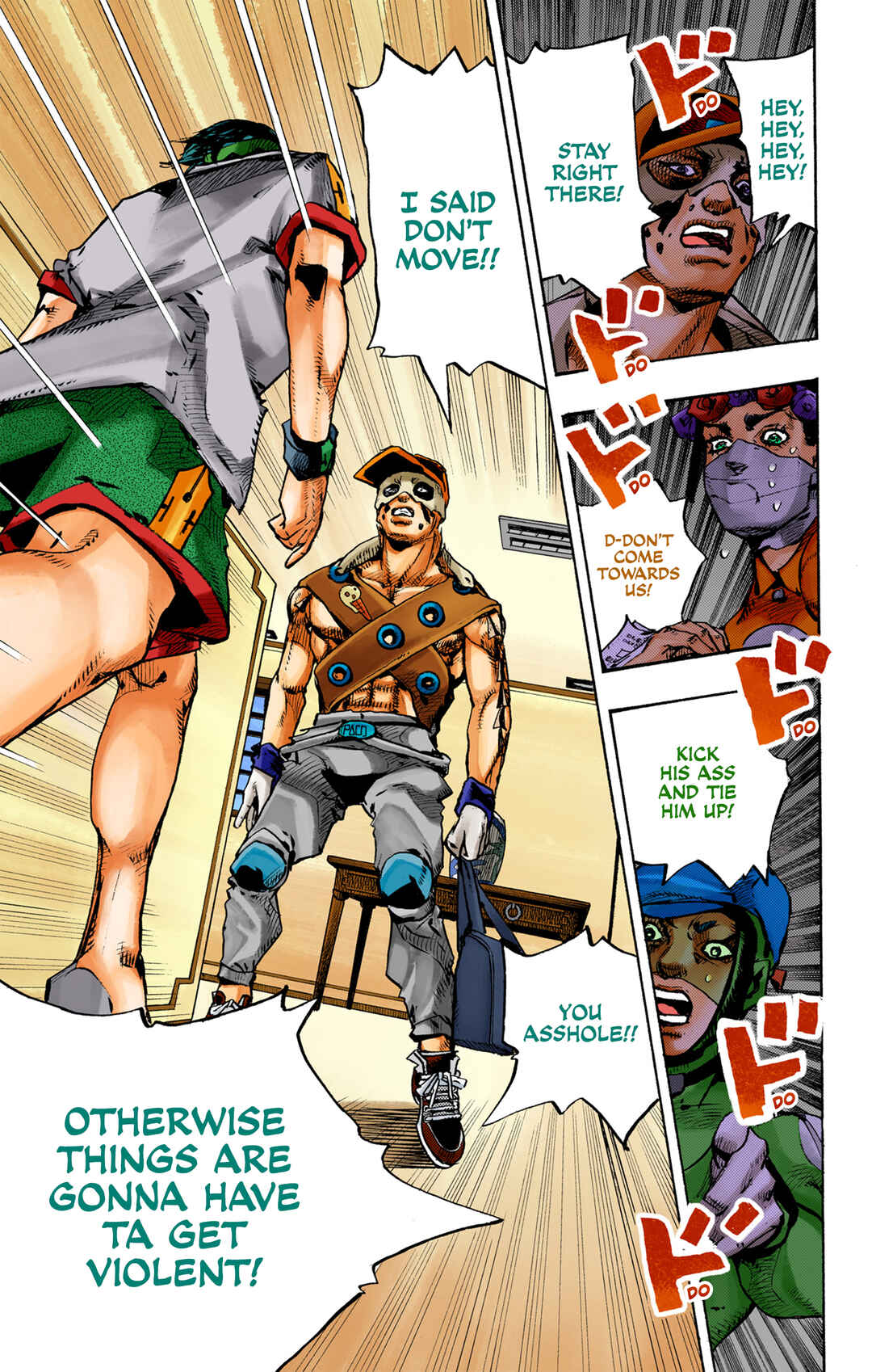 Page 27 Chapter 4 JoJos Bizarre Adventure, Part 9: The JOJOLands (Official Colored)