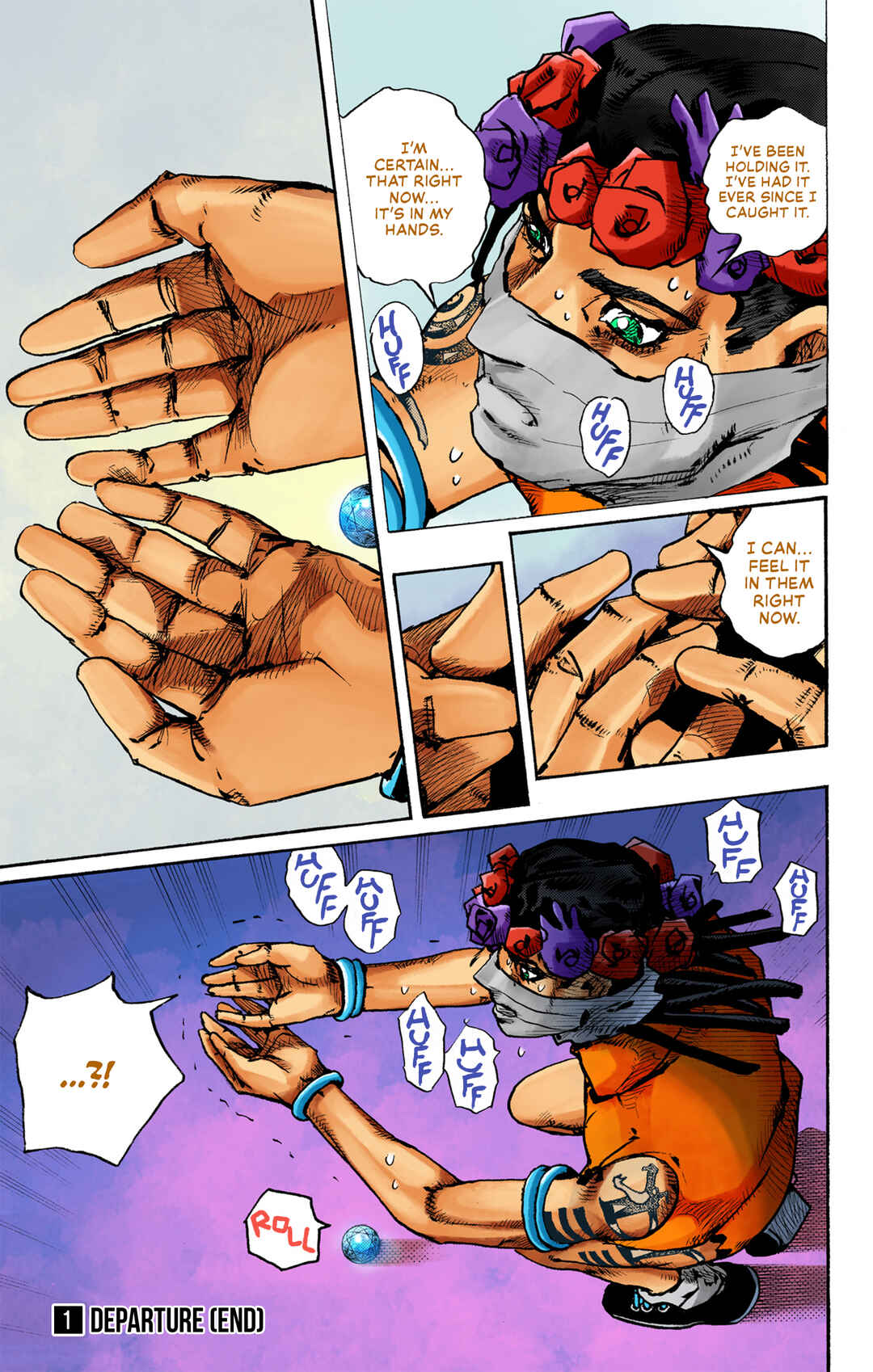 Page 35 Chapter 4 JoJos Bizarre Adventure, Part 9: The JOJOLands (Official Colored)