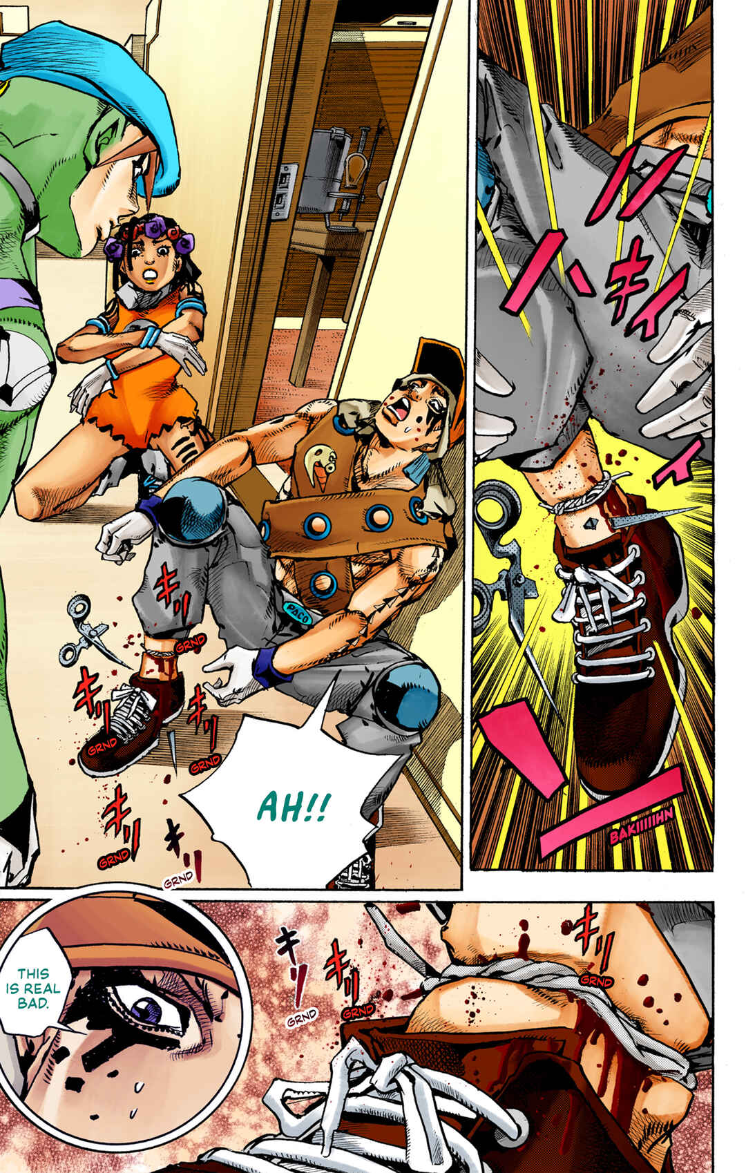Page 6 Chapter 4 JoJos Bizarre Adventure, Part 9: The JOJOLands (Official Colored)