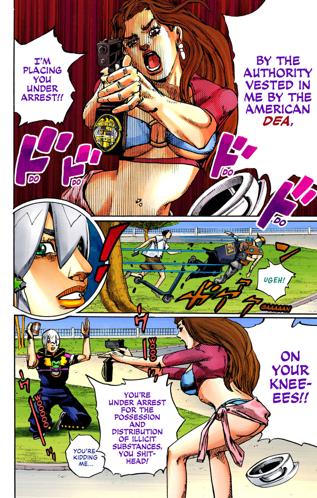 Page 11 Chapter 2 JoJos Bizarre Adventure, Part 9: The JOJOLands (Official Colored)