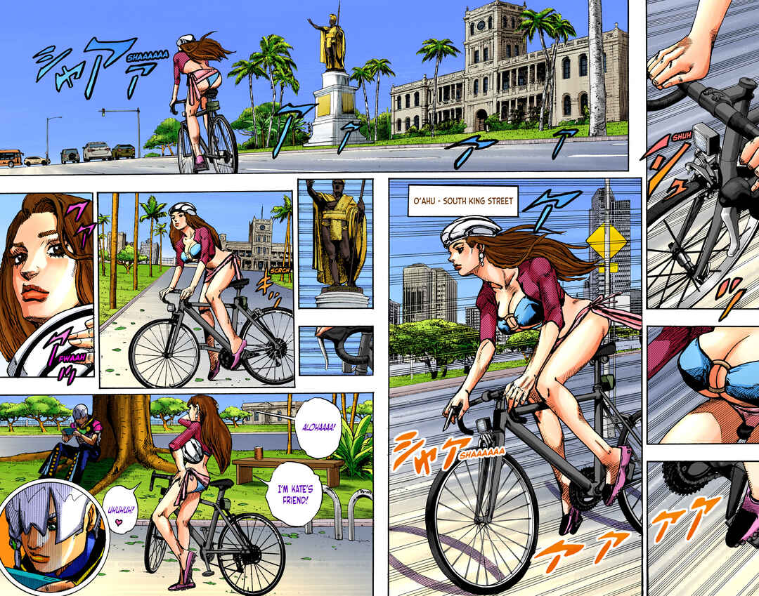 Page 2 Chapter 2 JoJos Bizarre Adventure, Part 9: The JOJOLands (Official Colored)