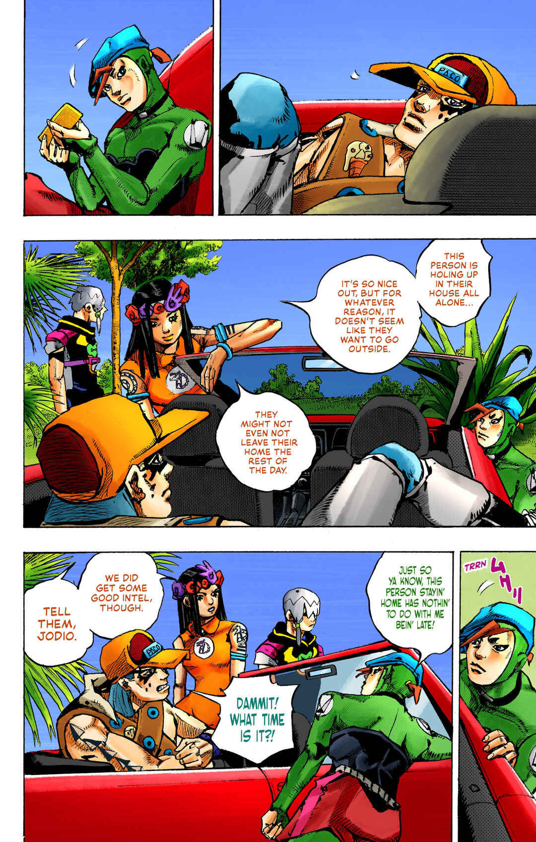 Page 29 Chapter 2 JoJos Bizarre Adventure, Part 9: The JOJOLands (Official Colored)