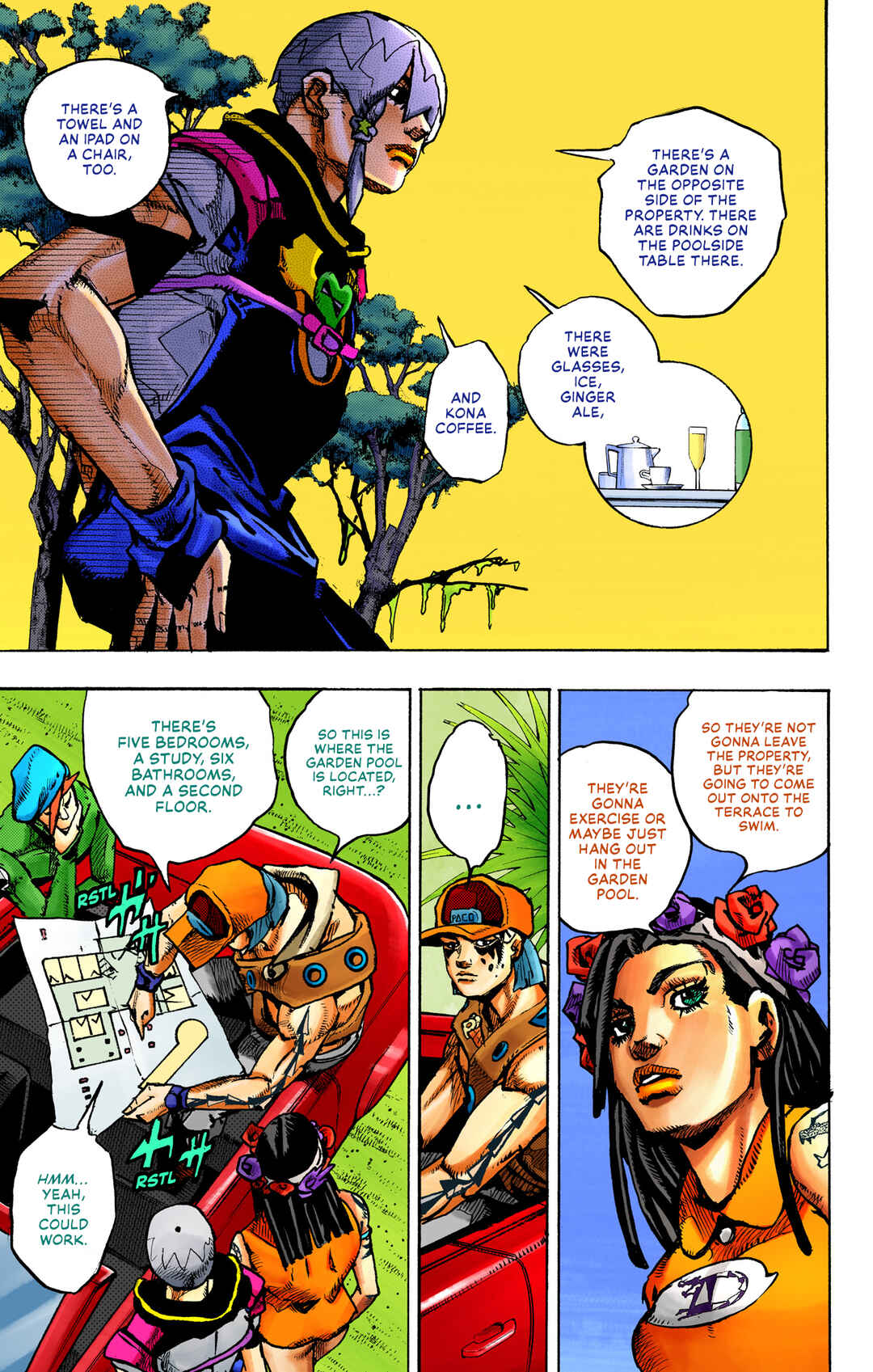 Page 30 Chapter 2 JoJos Bizarre Adventure, Part 9: The JOJOLands (Official Colored)