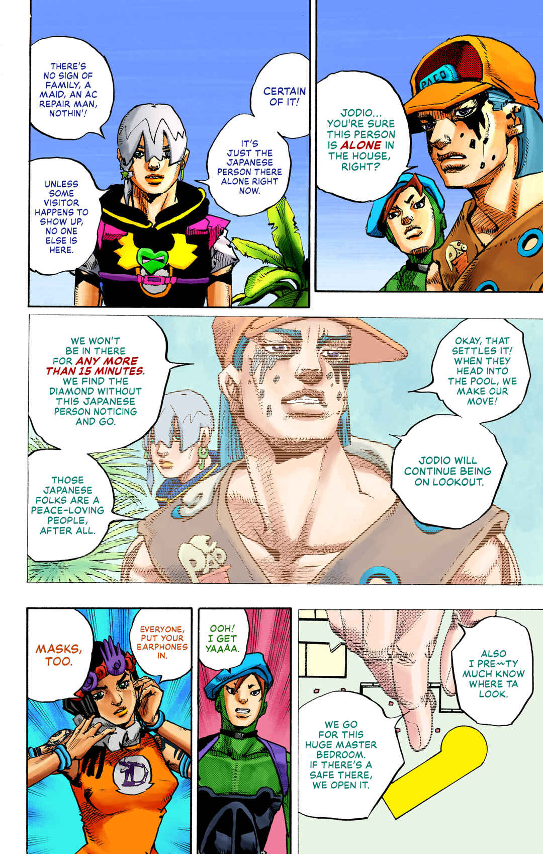 Page 31 Chapter 2 JoJos Bizarre Adventure, Part 9: The JOJOLands (Official Colored)