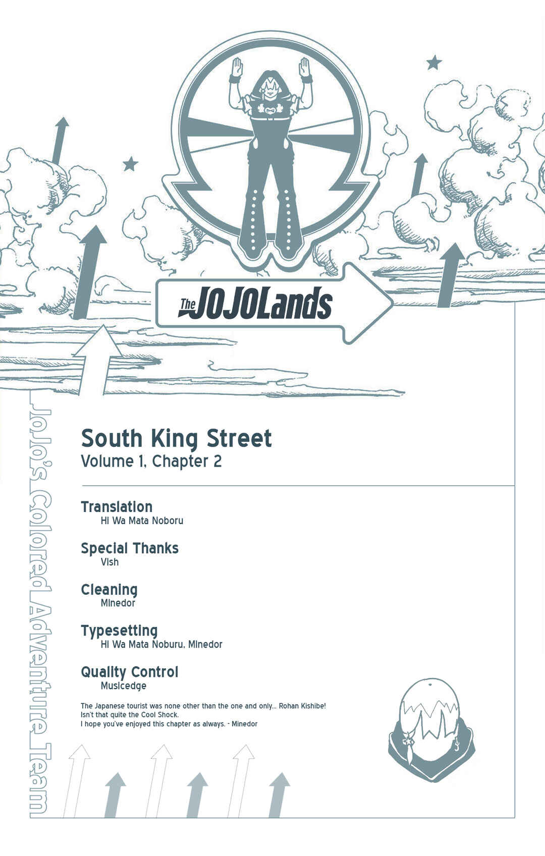 Page 43 Chapter 2 JoJos Bizarre Adventure, Part 9: The JOJOLands (Official Colored)