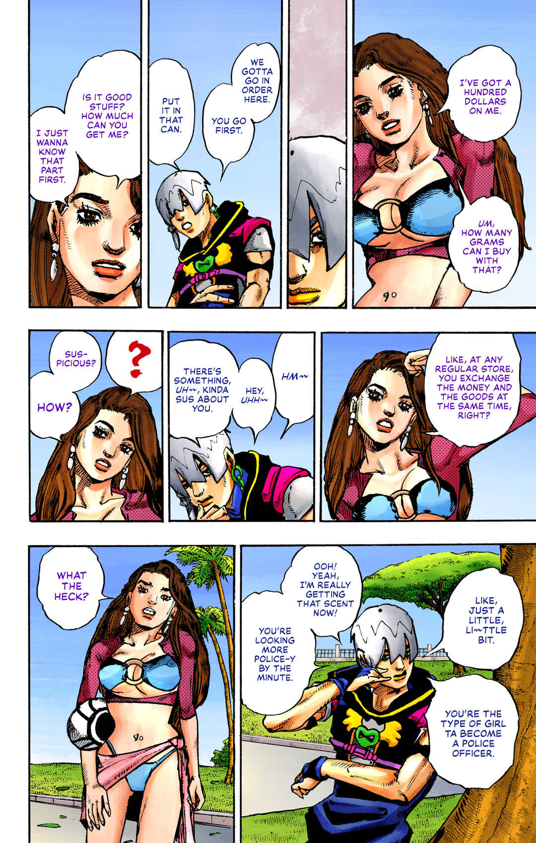 Page 5 Chapter 2 JoJos Bizarre Adventure, Part 9: The JOJOLands (Official Colored)