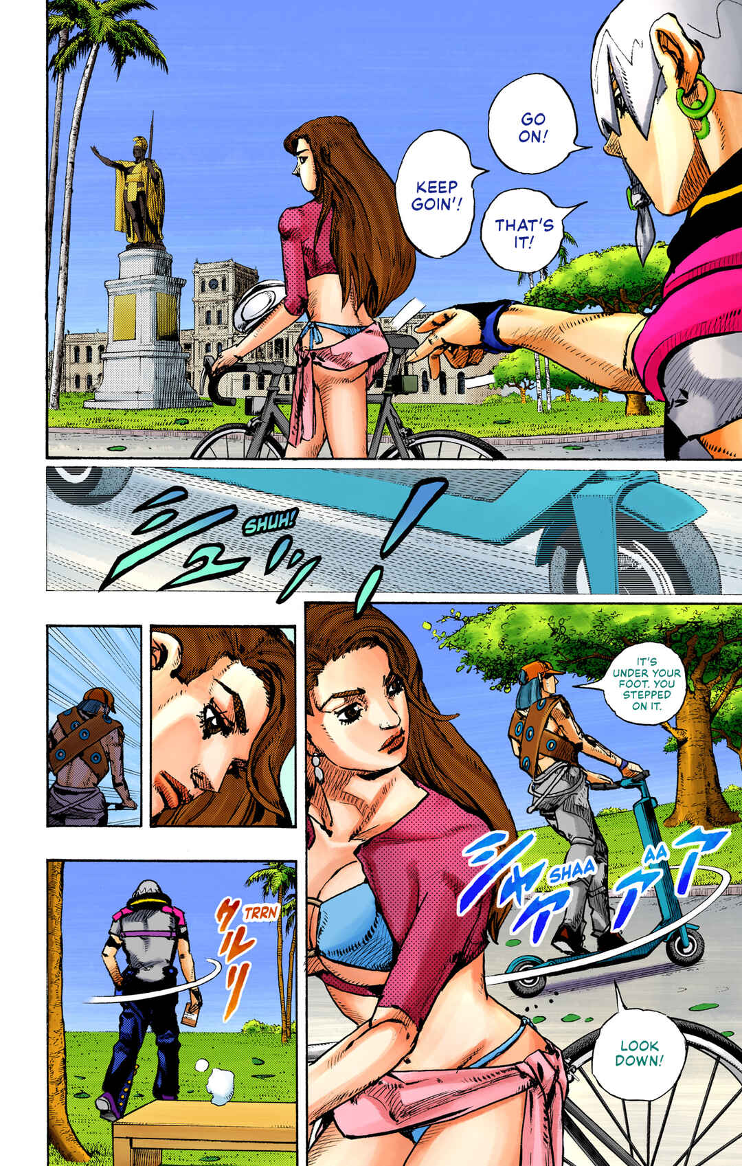 Page 9 Chapter 2 JoJos Bizarre Adventure, Part 9: The JOJOLands (Official Colored)