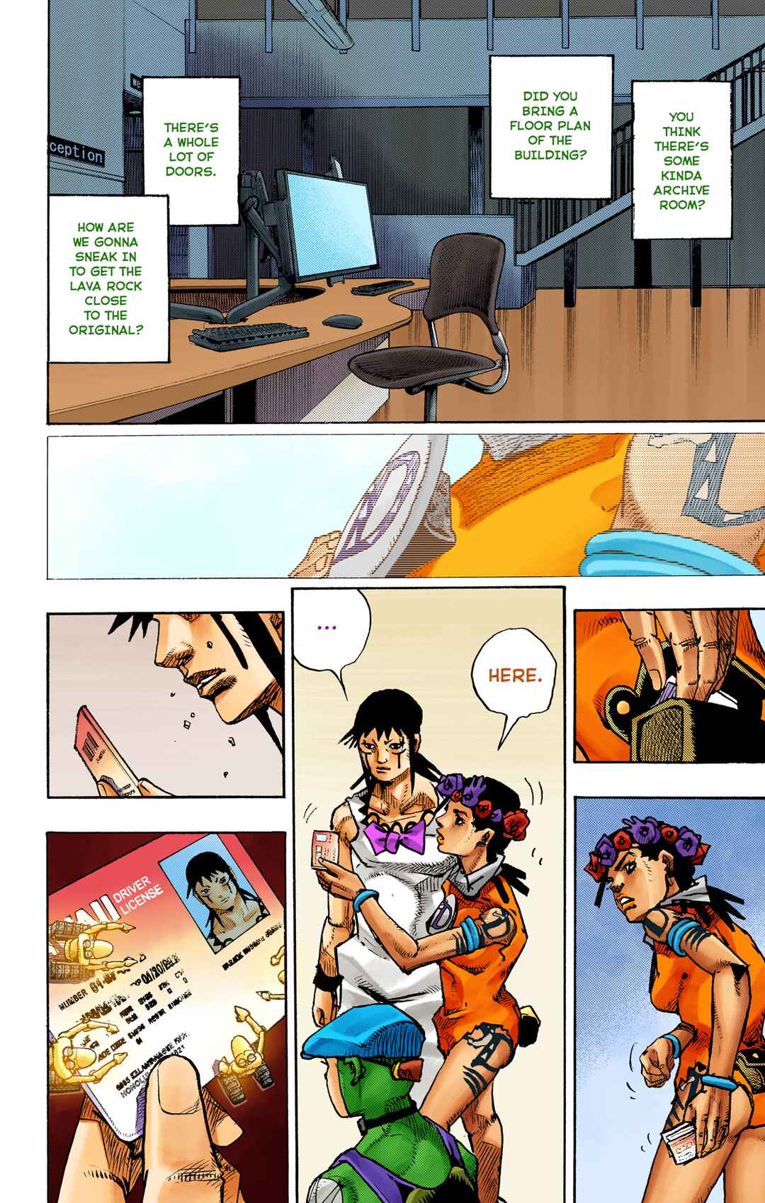 Page 16 Chapter 14 JoJos Bizarre Adventure, Part 9: The JOJOLands (Official Colored)