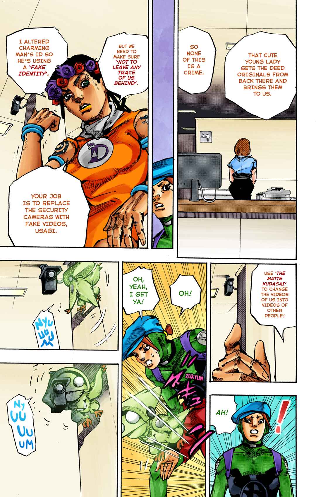 Page 19 Chapter 14 JoJos Bizarre Adventure, Part 9: The JOJOLands (Official Colored)