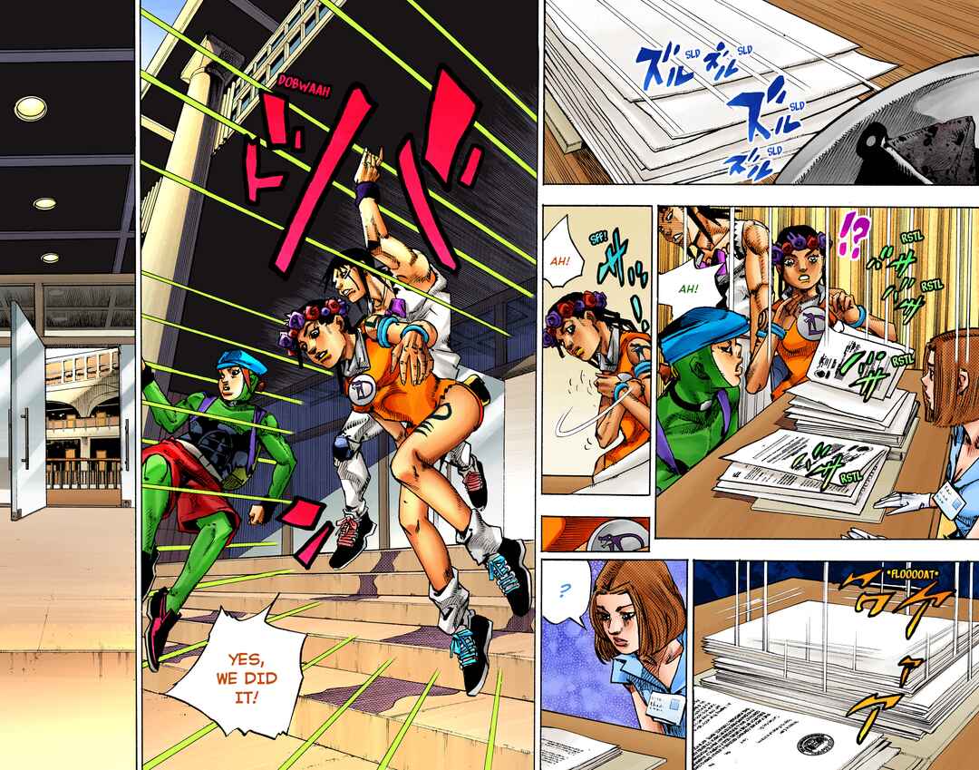 Page 27 Chapter 14 JoJos Bizarre Adventure, Part 9: The JOJOLands (Official Colored)