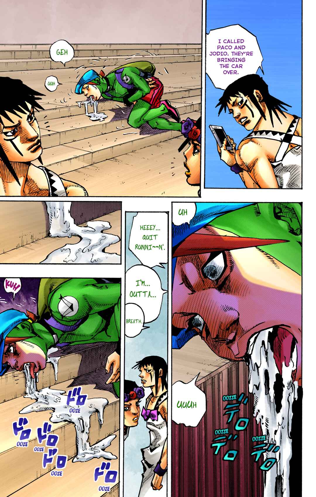 Page 29 Chapter 14 JoJos Bizarre Adventure, Part 9: The JOJOLands (Official Colored)