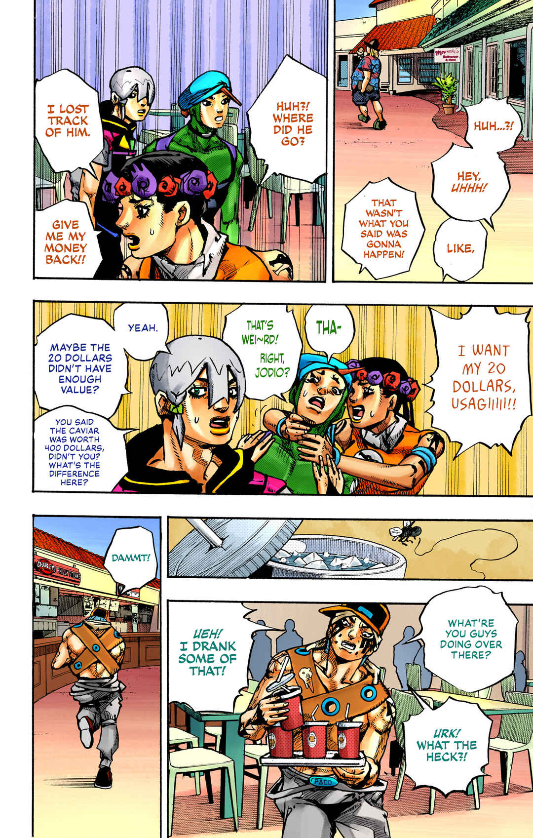 Page 11 Chapter 8 JoJos Bizarre Adventure, Part 9: The JOJOLands (Official Colored)