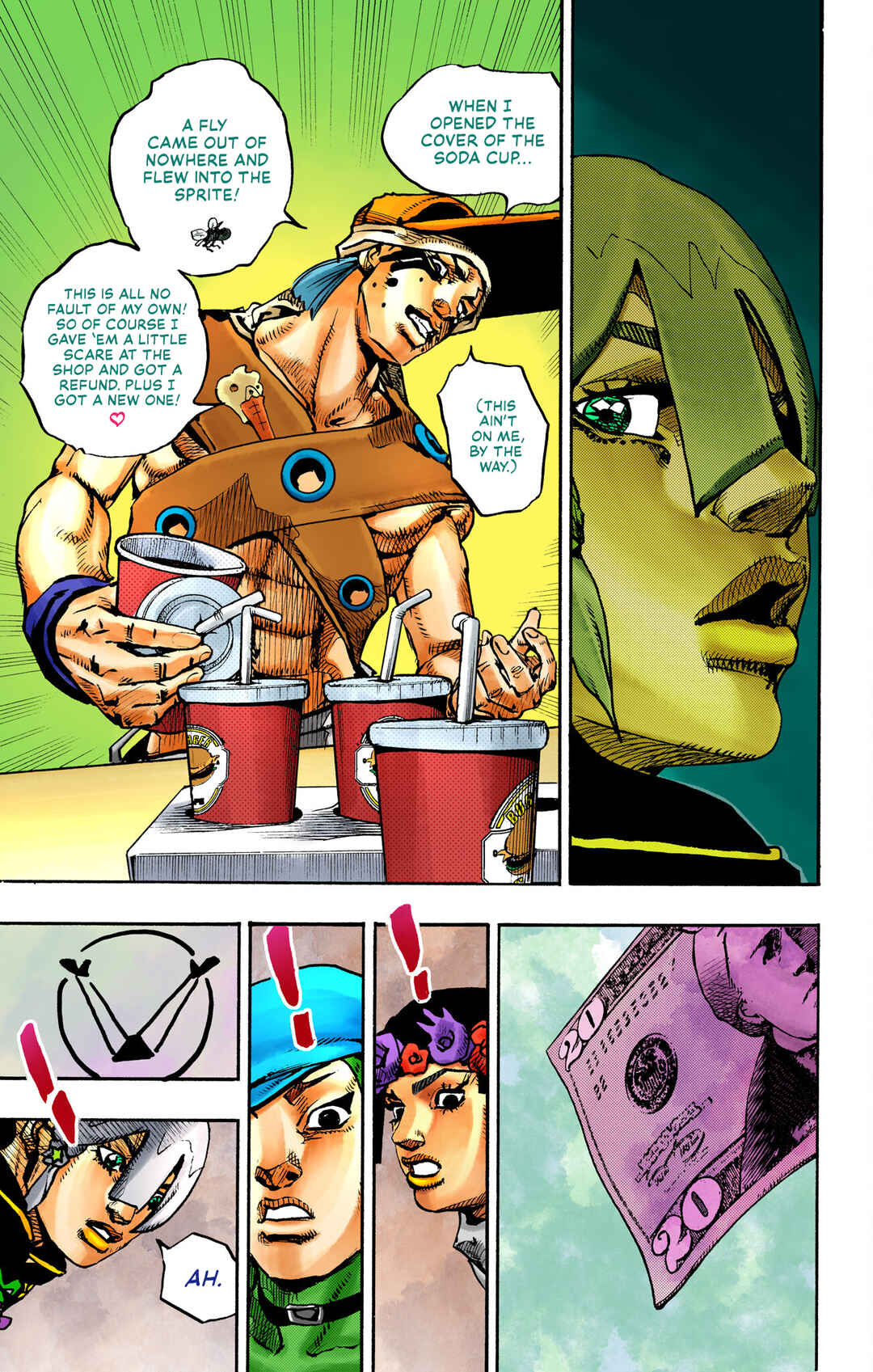 Page 12 Chapter 8 JoJos Bizarre Adventure, Part 9: The JOJOLands (Official Colored)