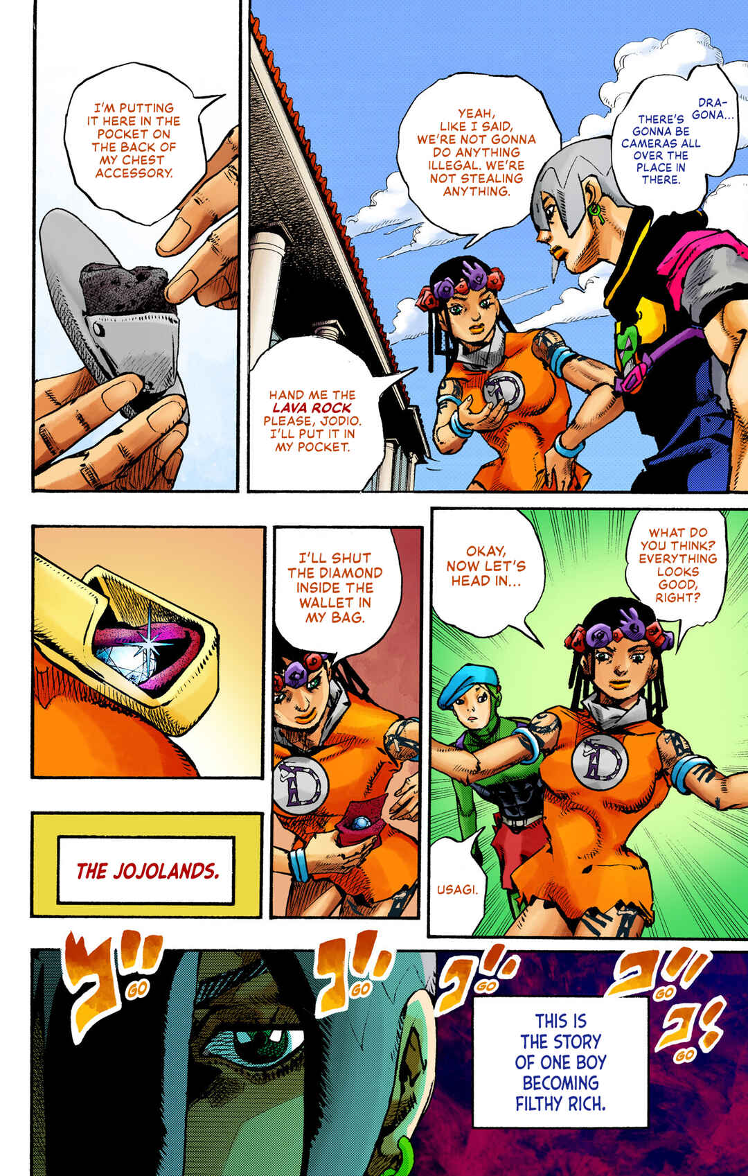 Page 18 Chapter 8 JoJos Bizarre Adventure, Part 9: The JOJOLands (Official Colored)