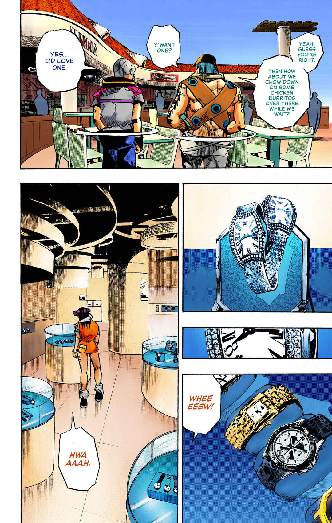 Page 20 Chapter 8 JoJos Bizarre Adventure, Part 9: The JOJOLands (Official Colored)